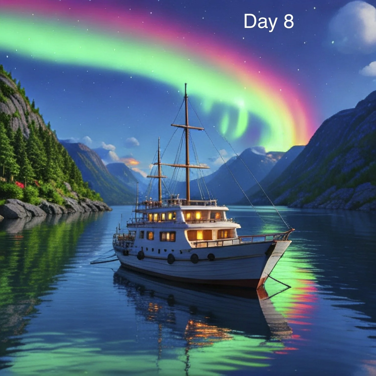 Day 8 of a Coastal Voyage in Norway