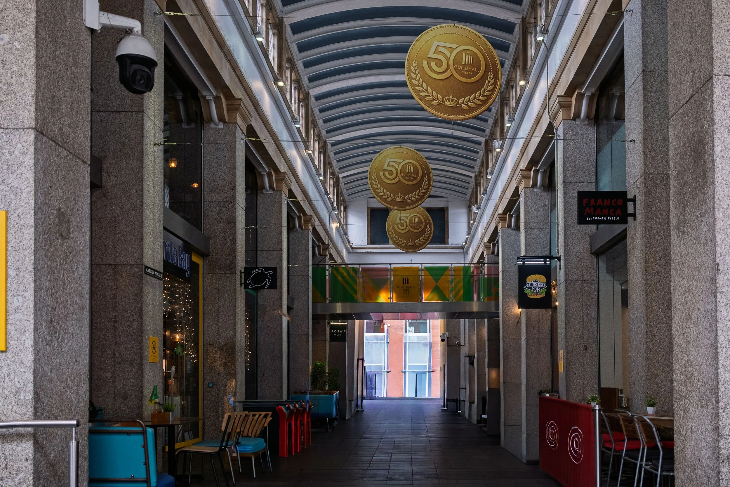 Guildhall Arcade in Exeter