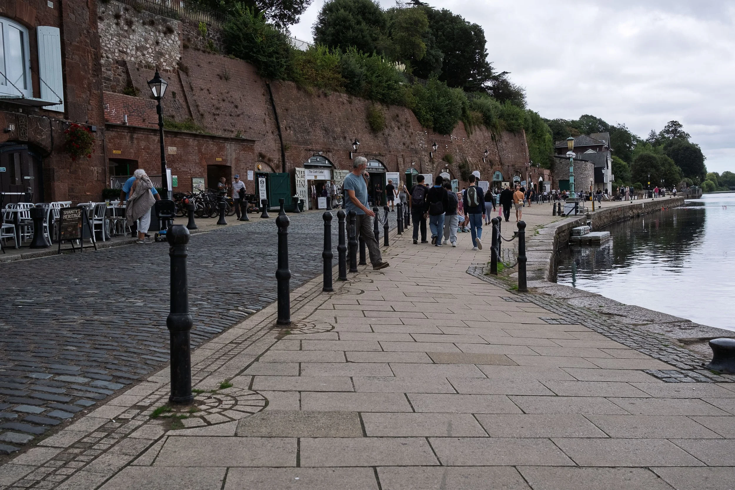 On the Quay at Exeter