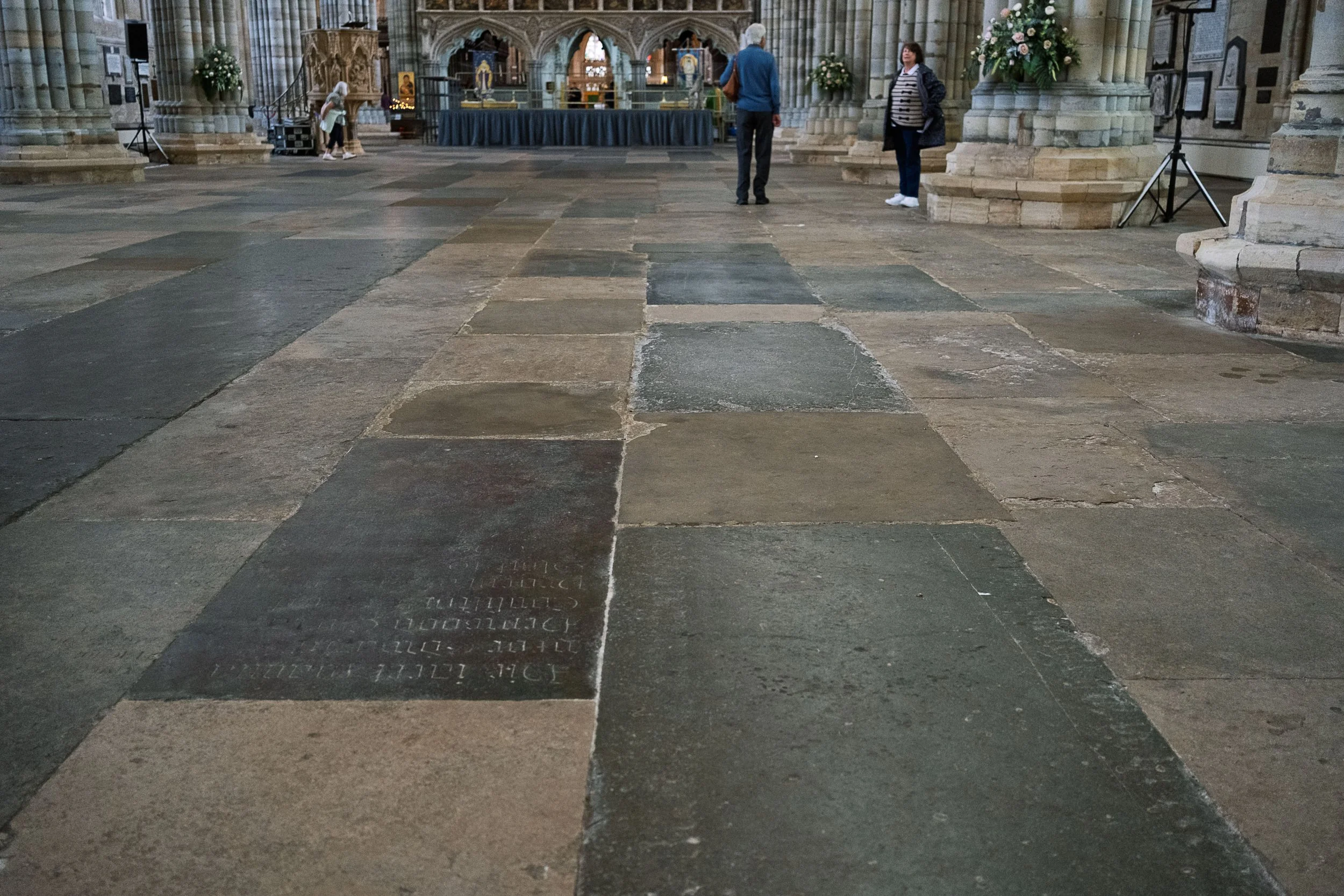 Cathedral Floor in Exeter