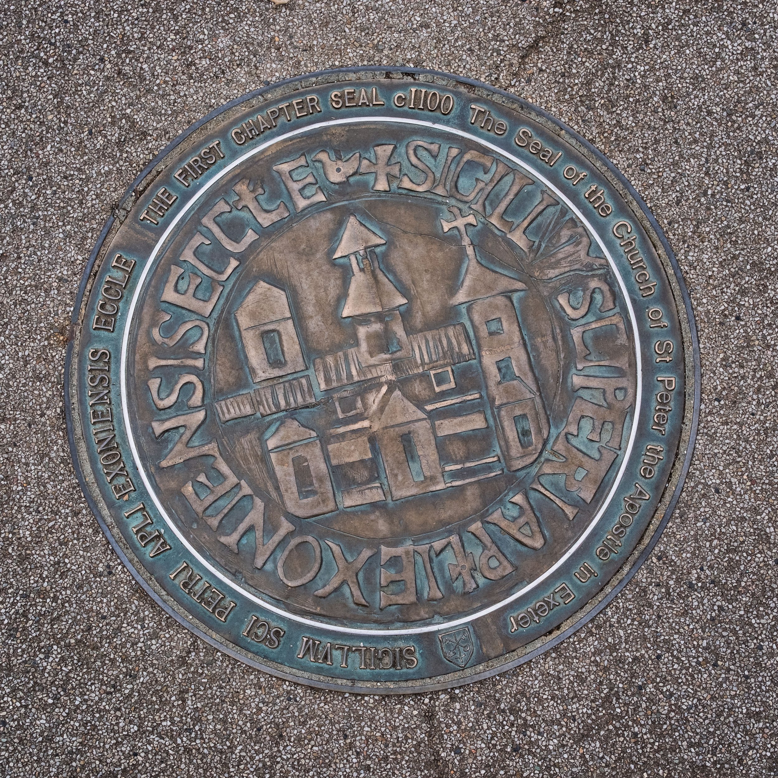 Footpath Marker in Exeter