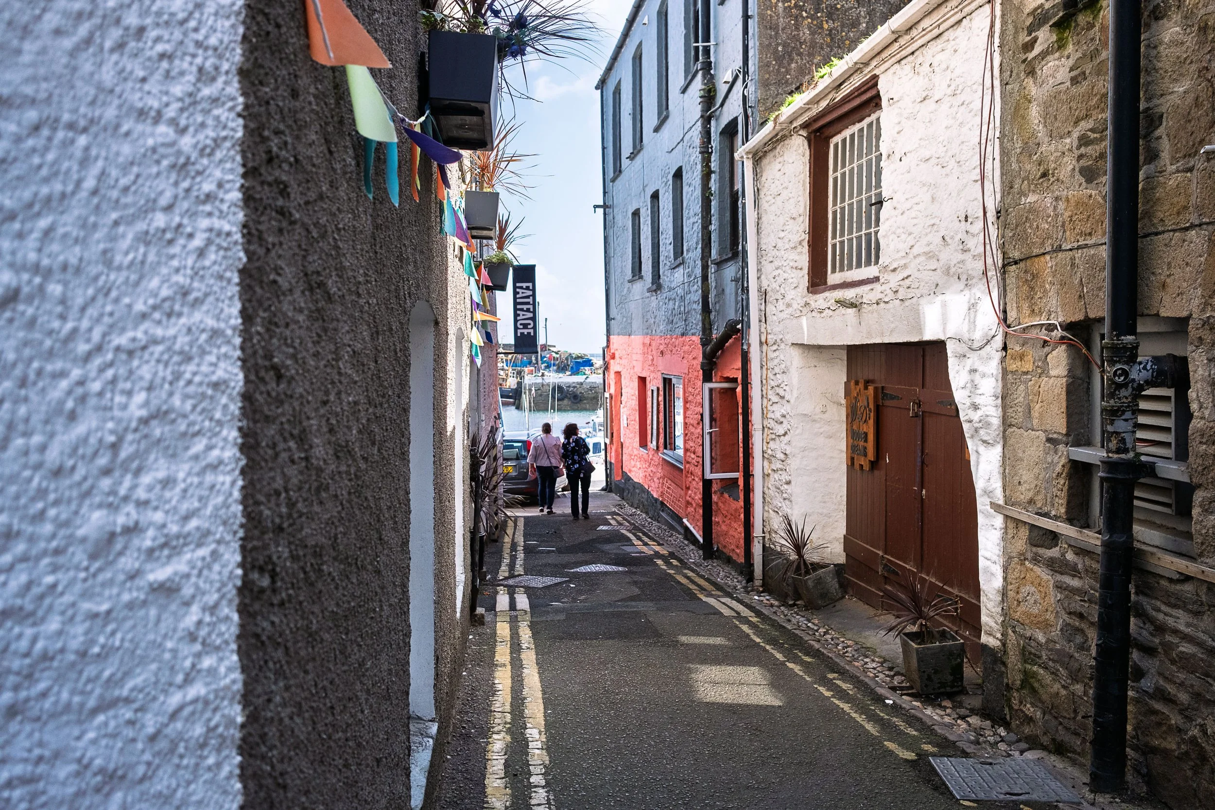 Colourful Street in Megavissey