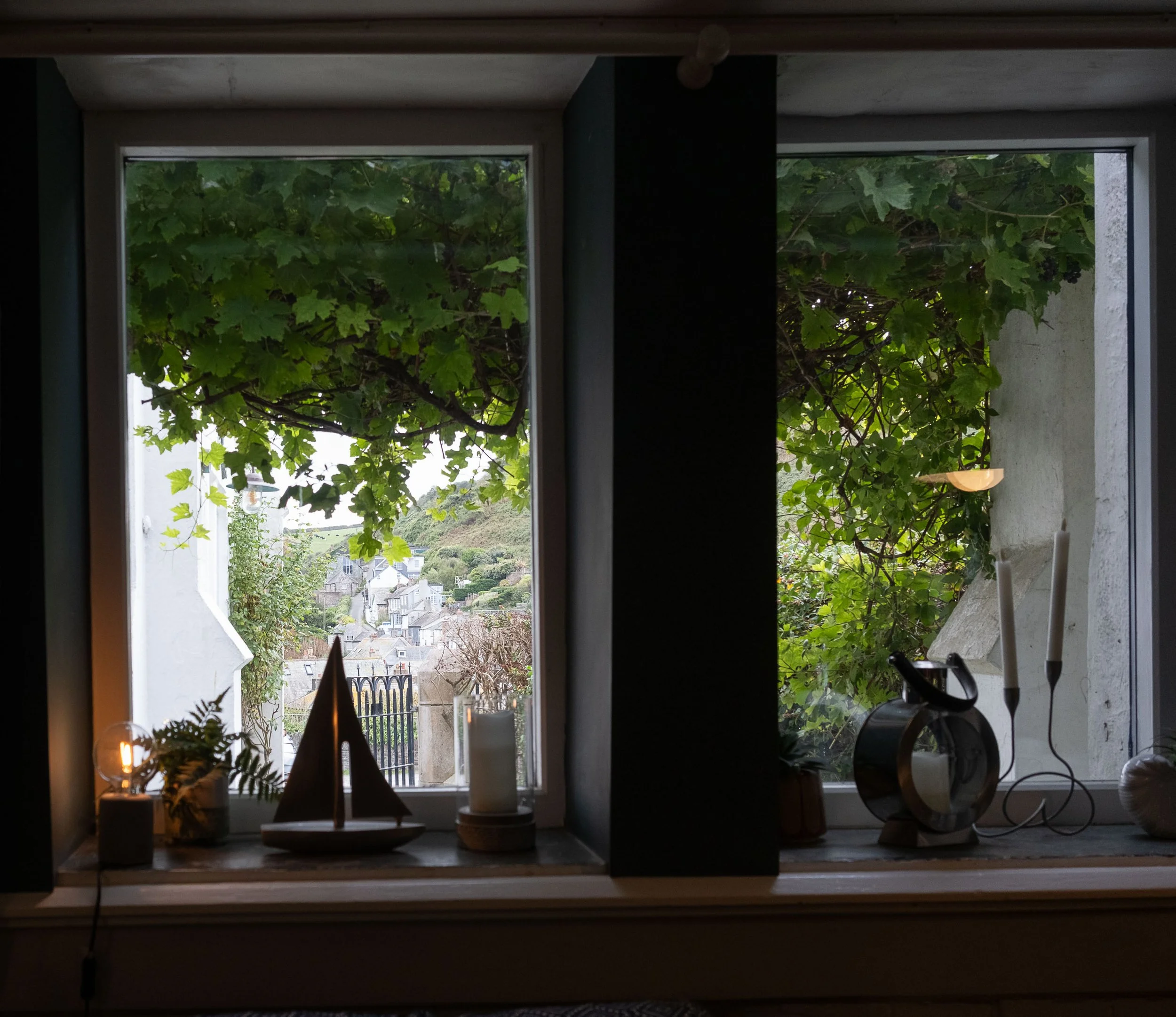 Window View from the Old Schoolhouse