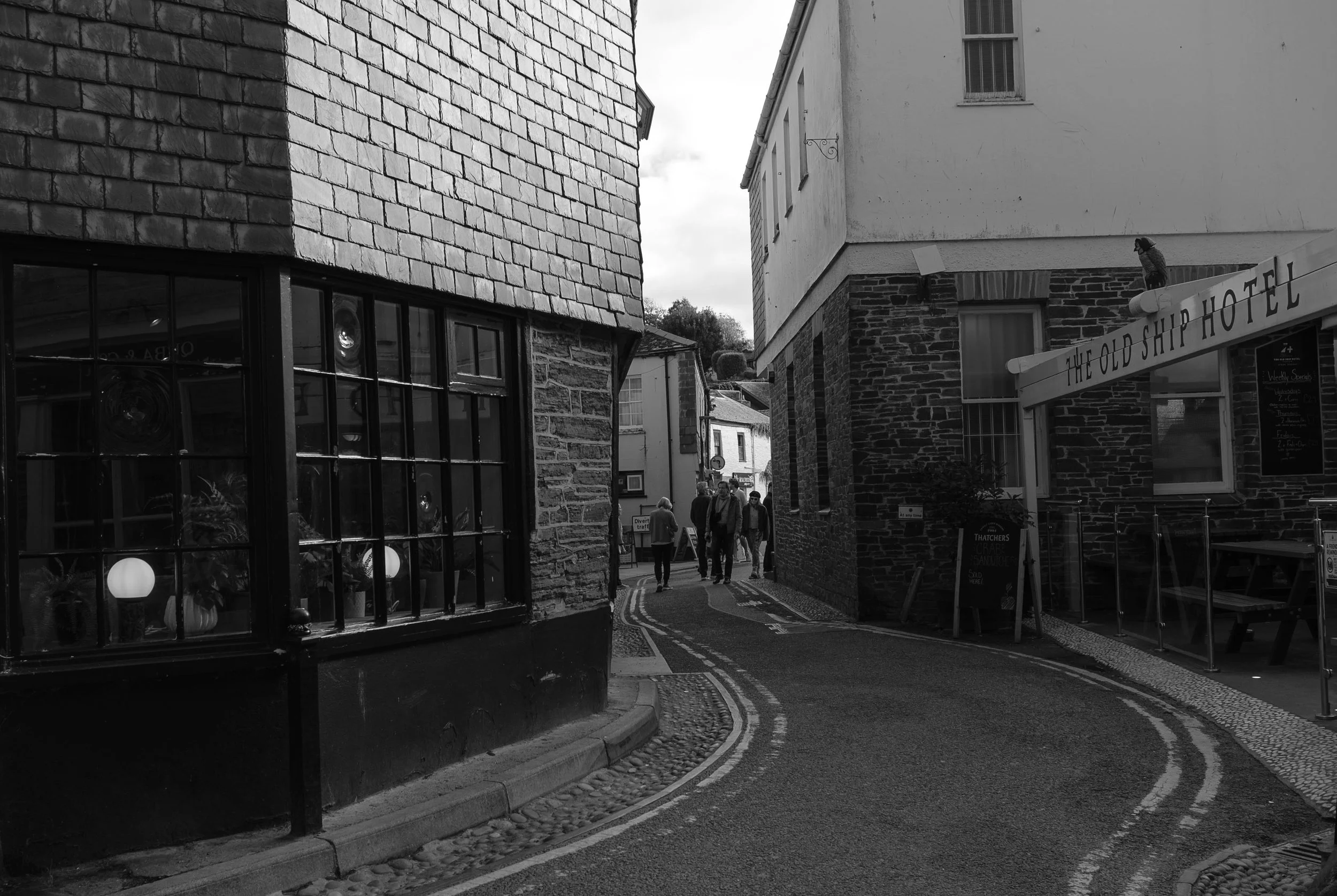 Black and White Old Ship Hotel