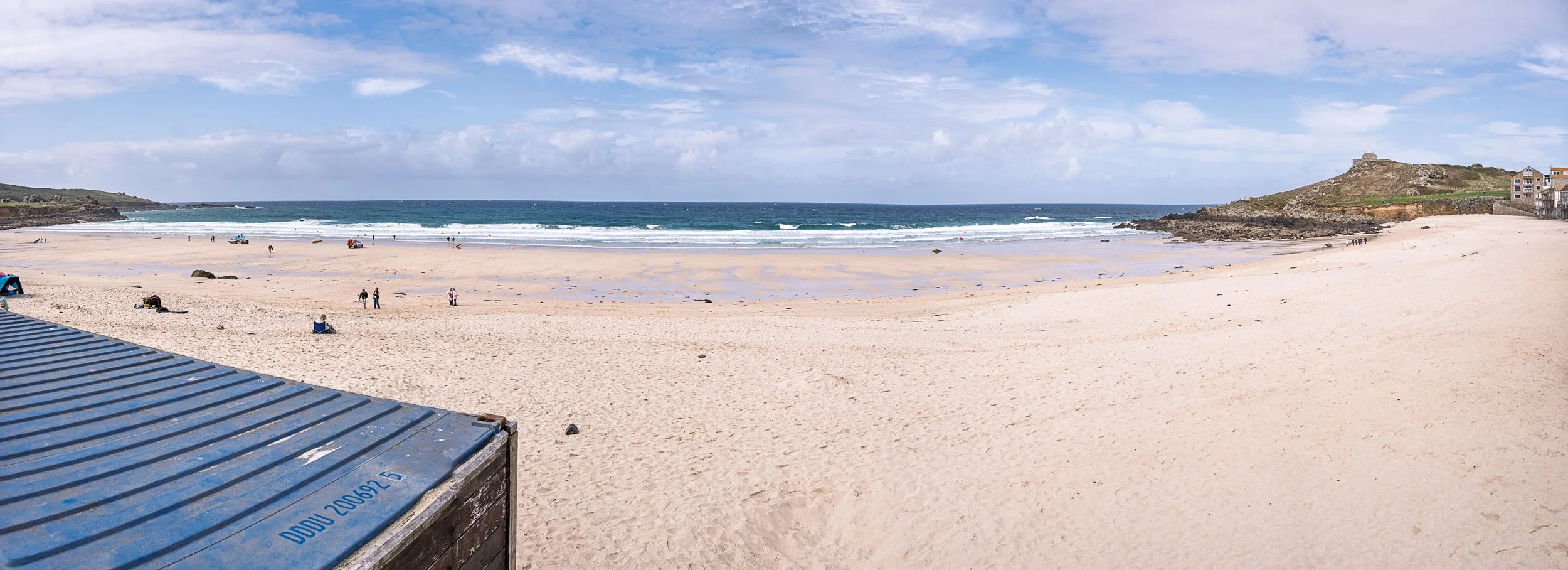 Beach Panorama at St Ives