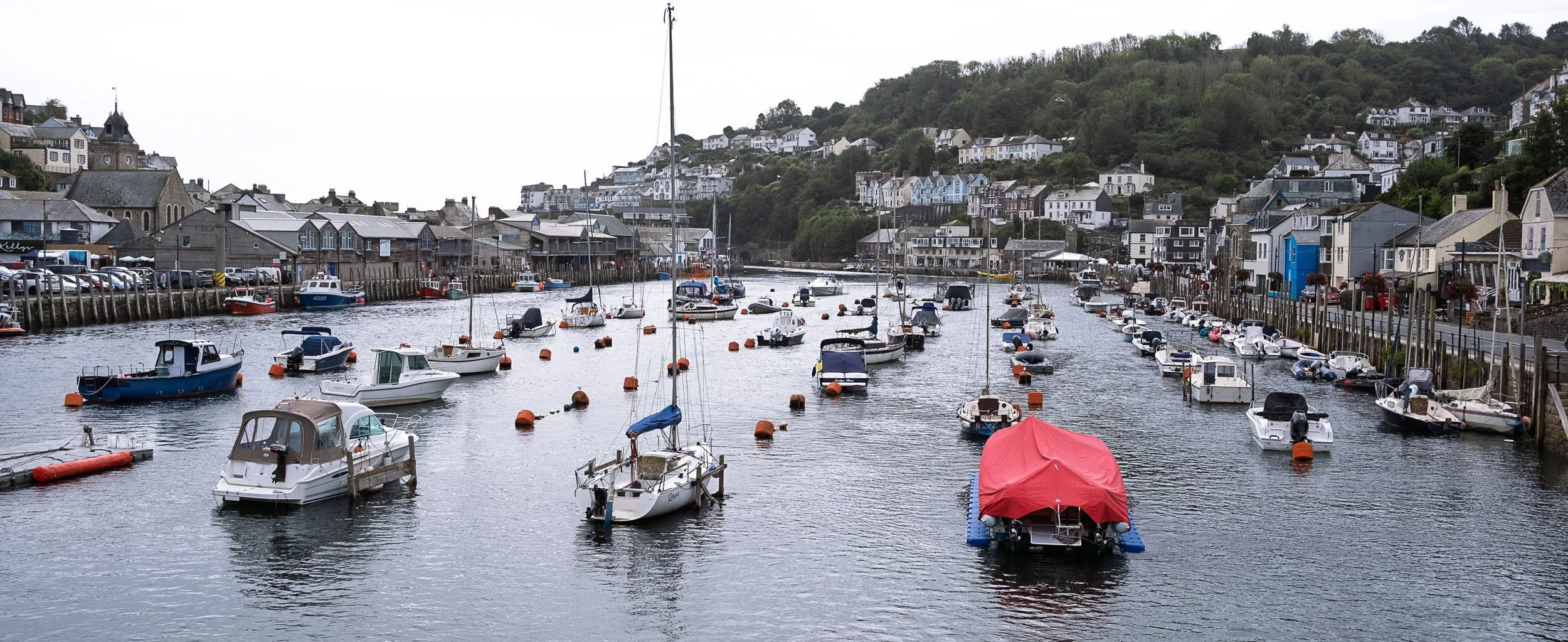 Looking Coastwards along the River