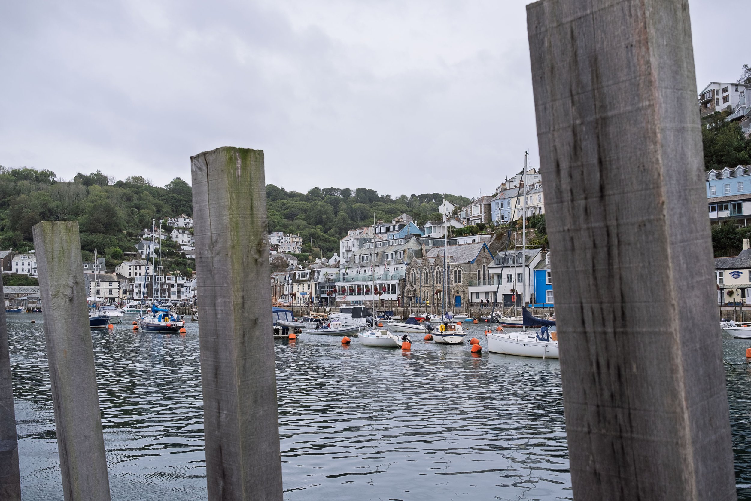 Mooring Posts on the River