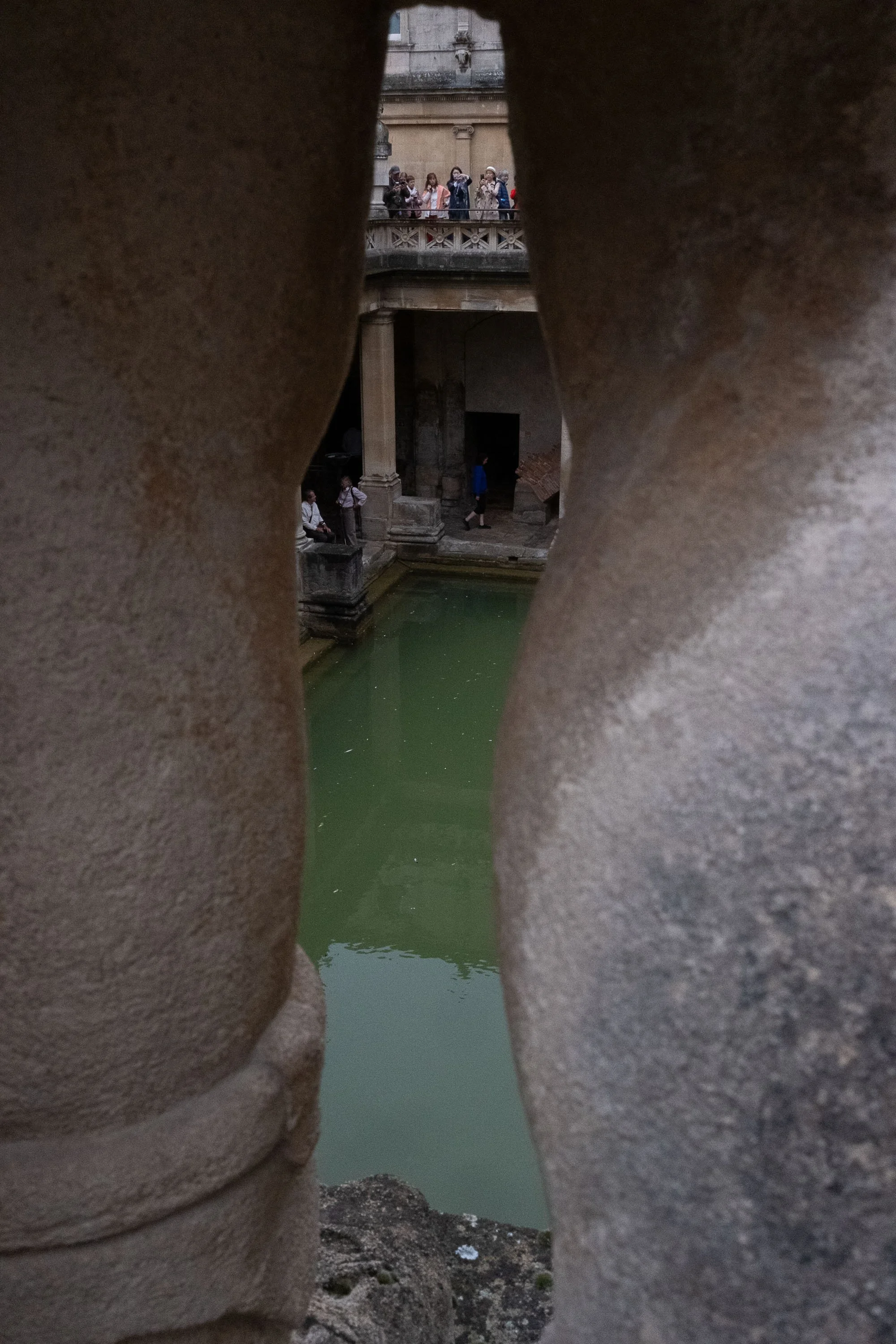 View through Caesar's Legs