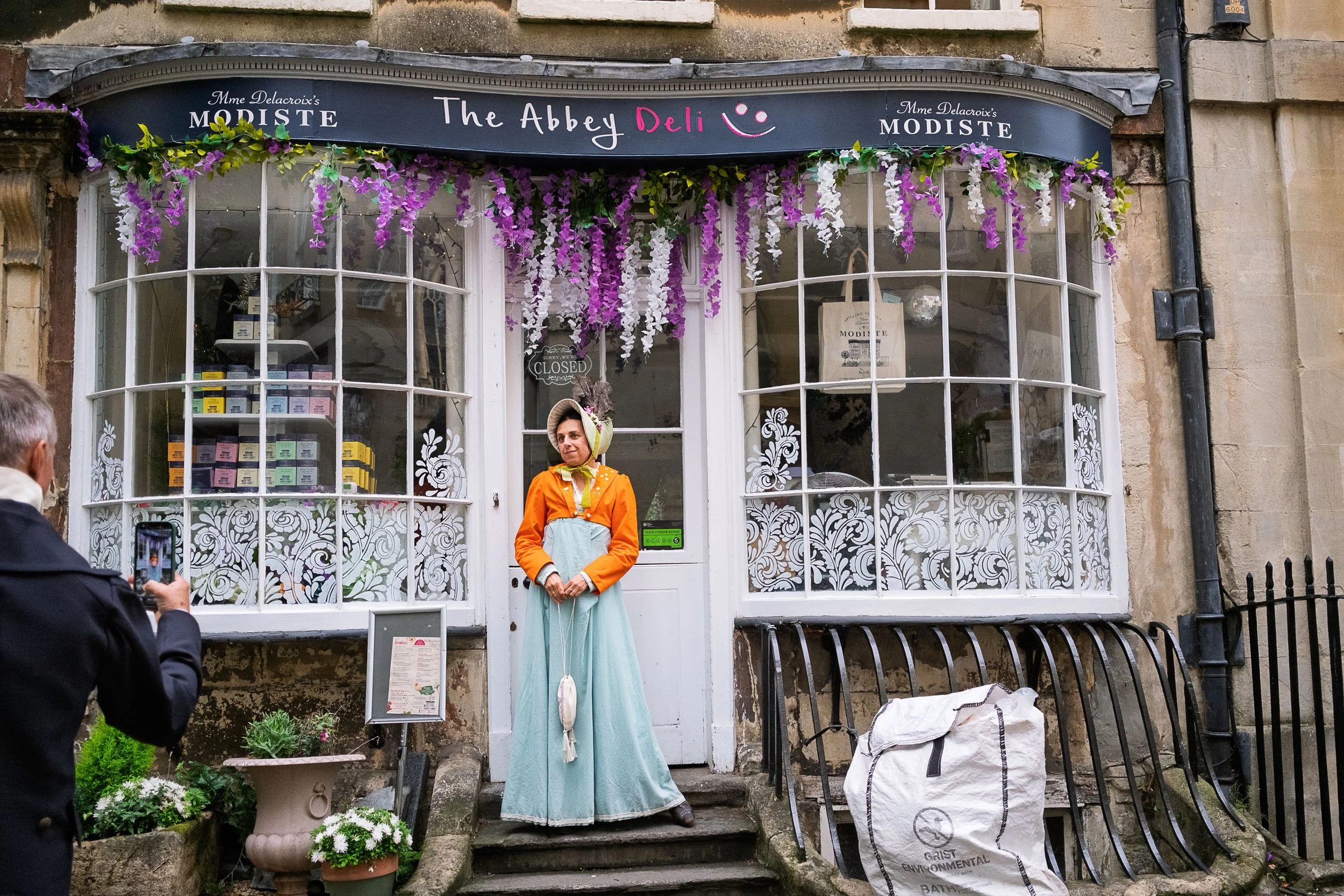 Regency Woman at the Deli