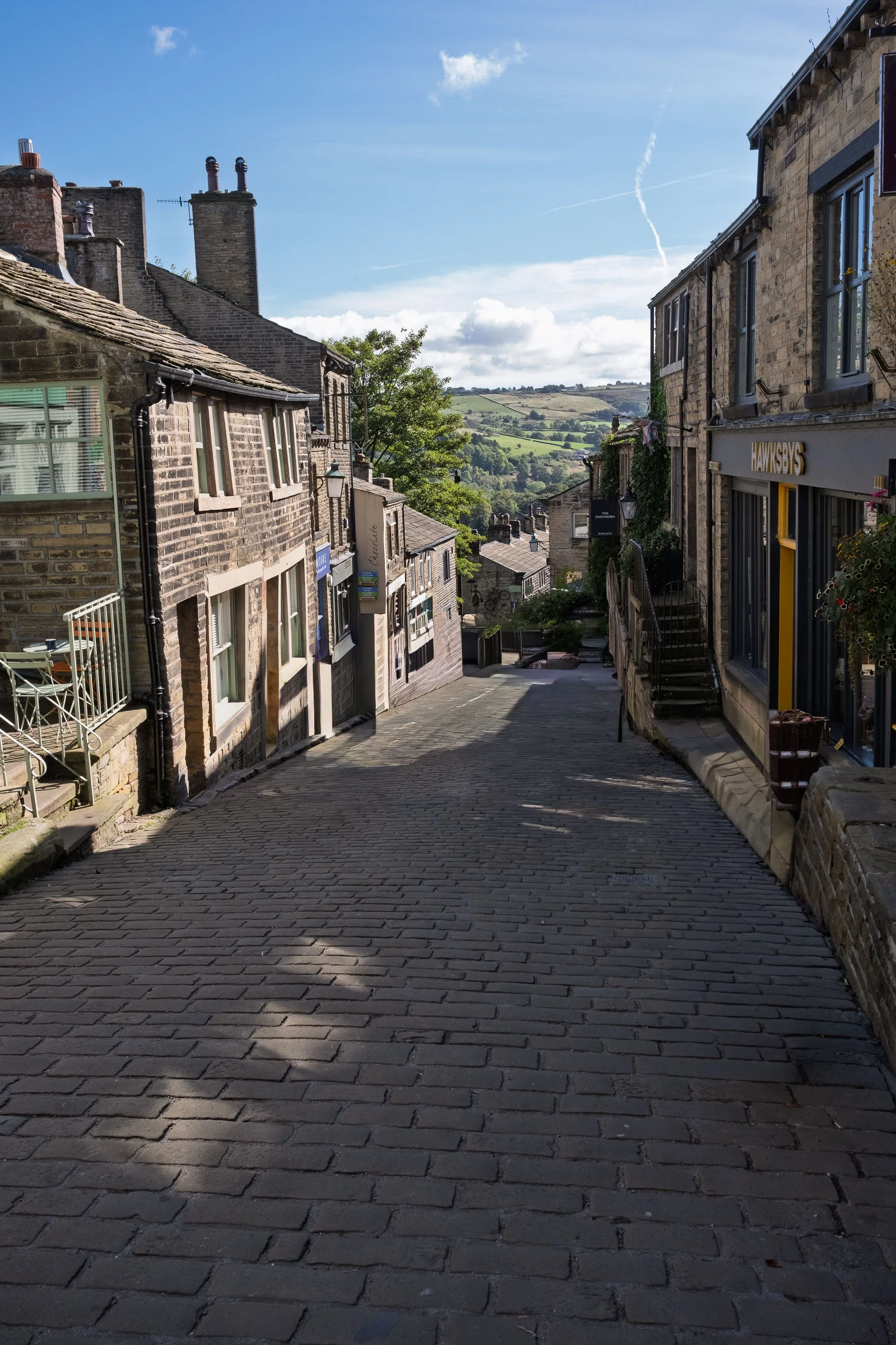 Long View of Haworth Hill