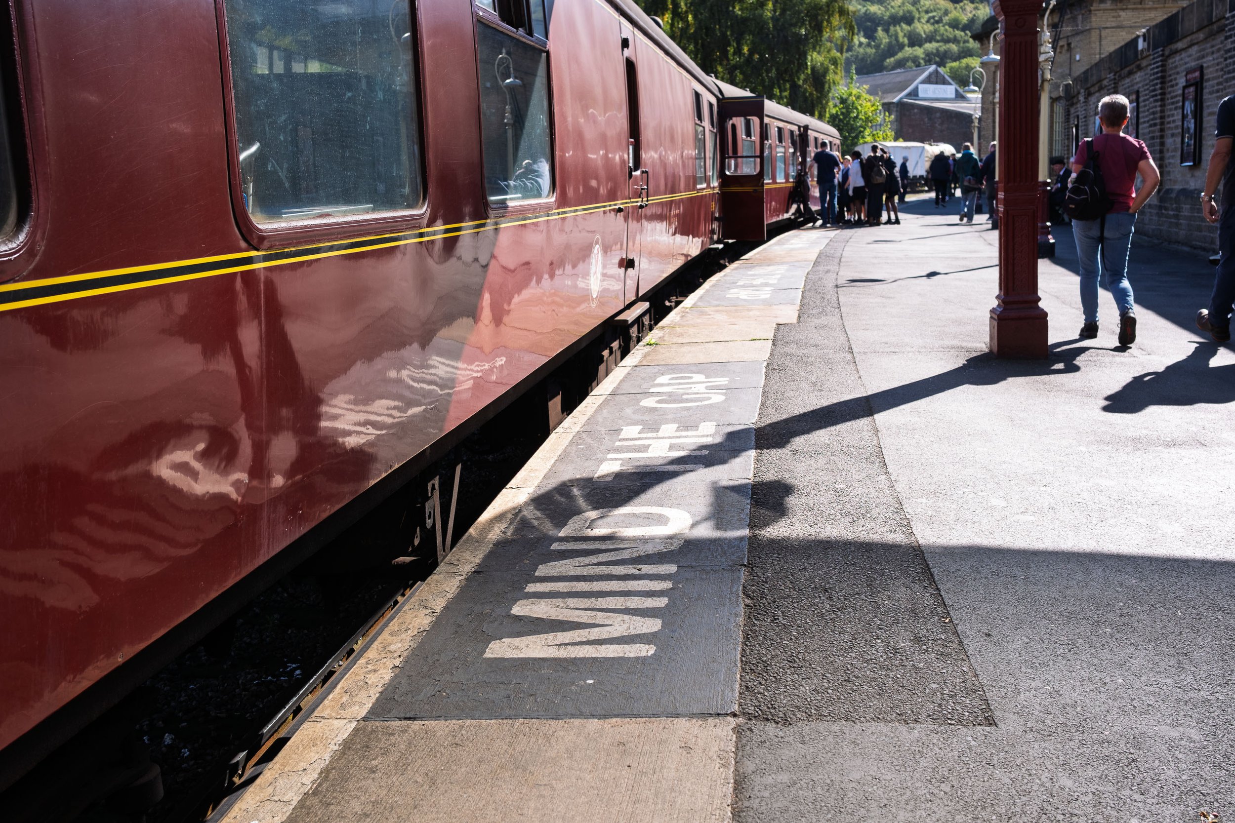 Passengers Arriving at Keighley