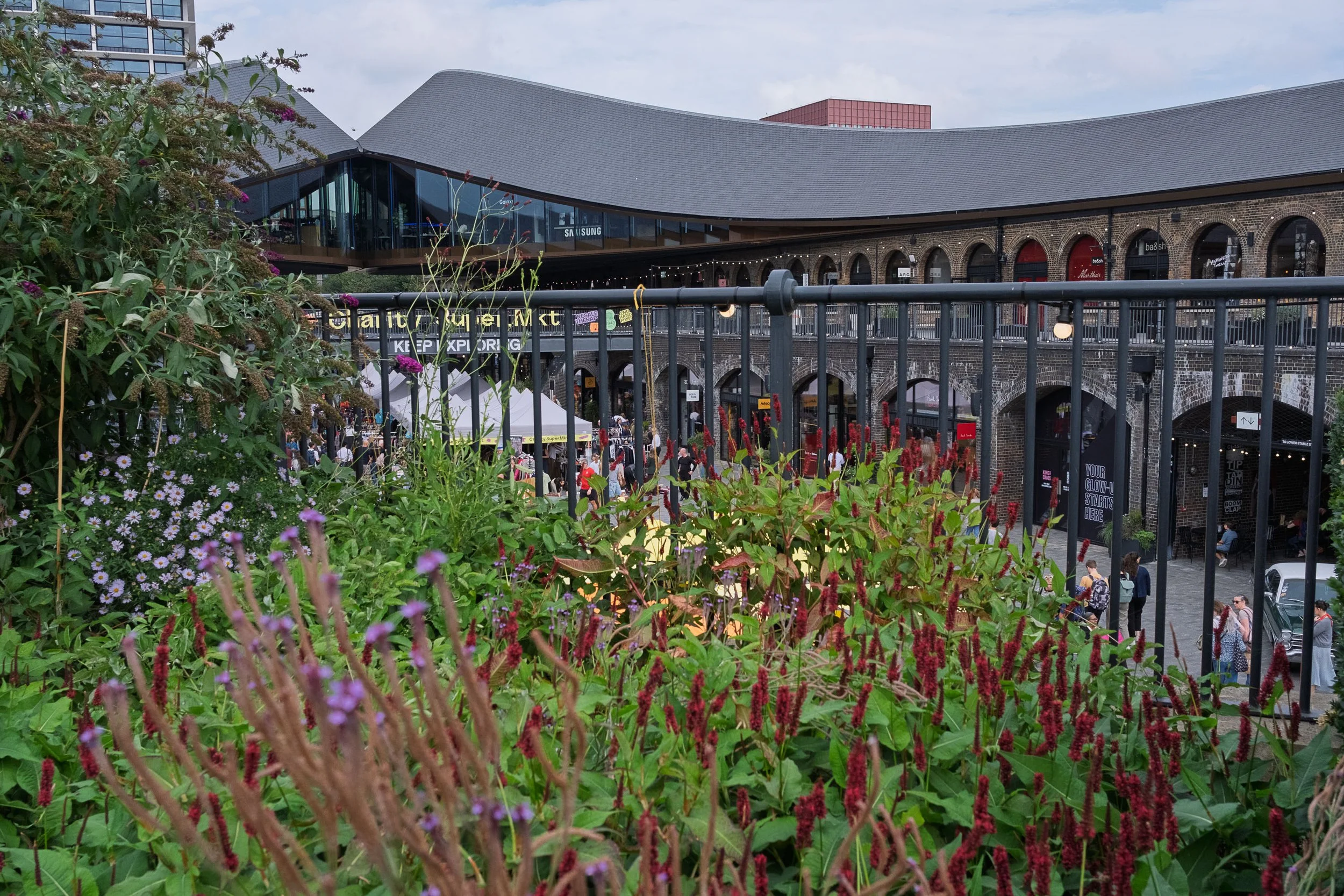 Flowers at Coaldrops Yard