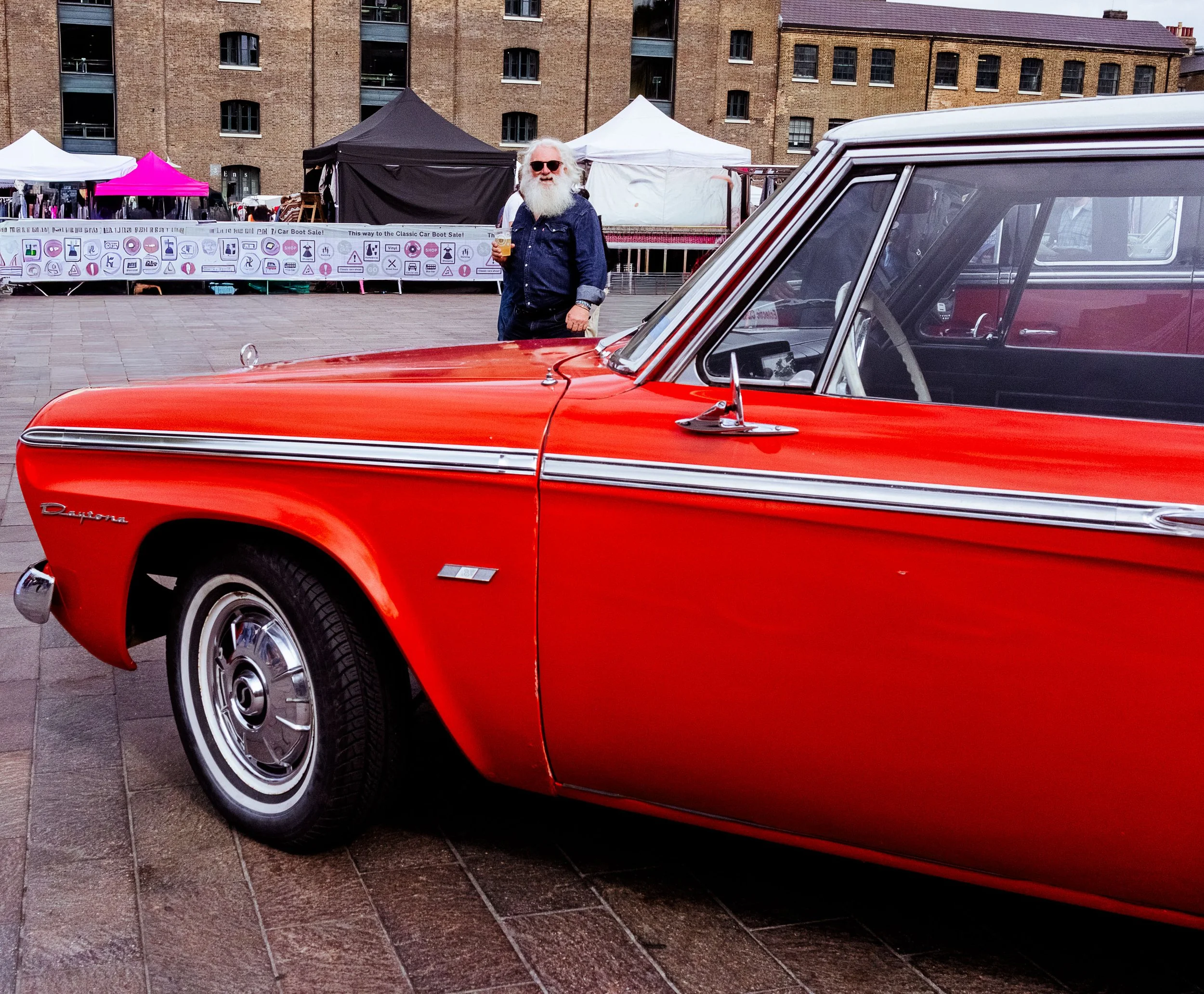 Dodge Charger Daytona Admirer at Coal Drops