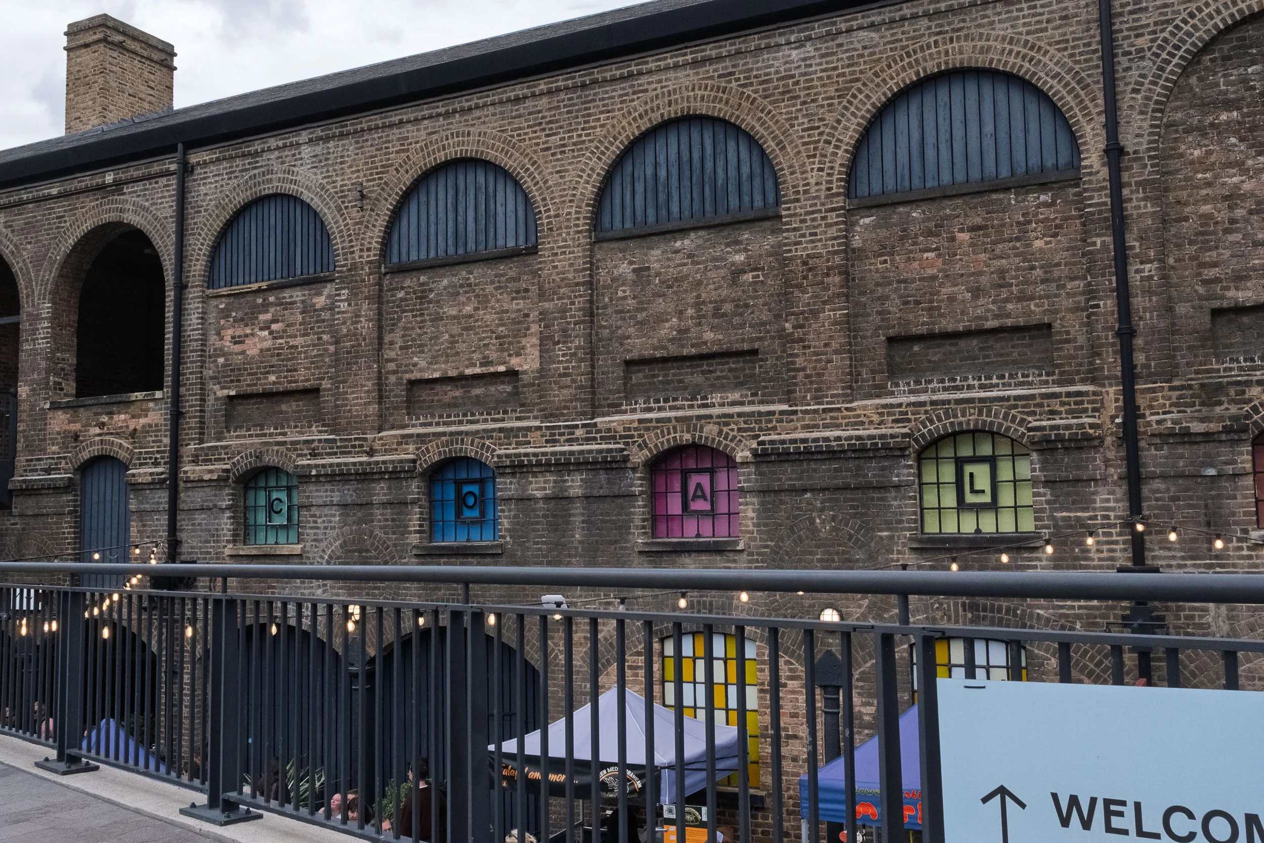 Outside Coal Drops Yard