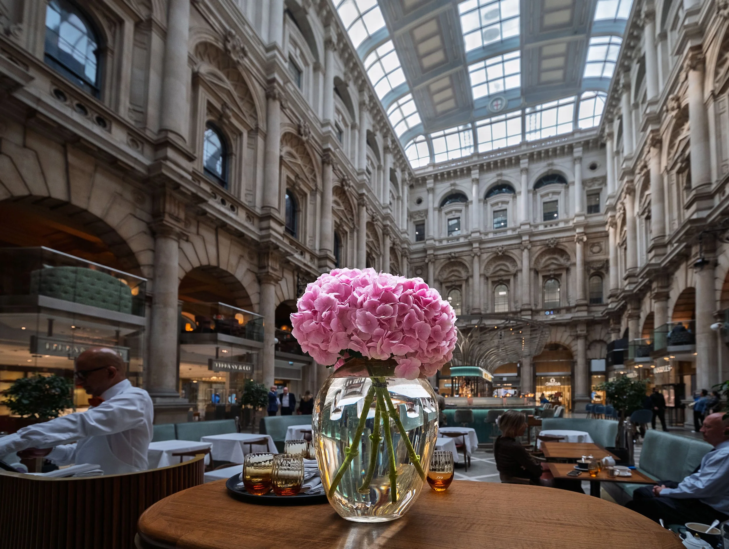 Flowers in the Royal Exchange