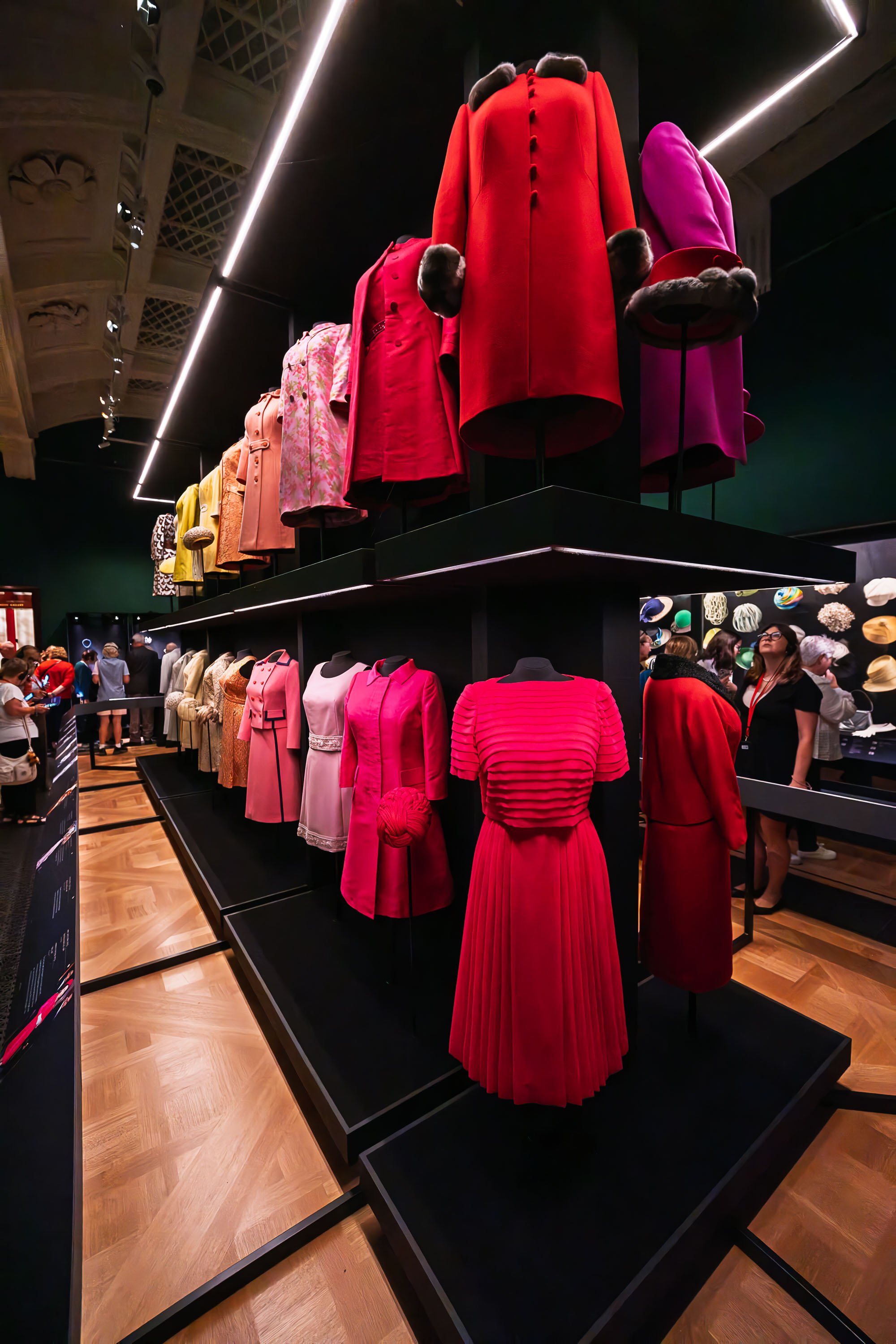 The Queen in Fashion Exhibition in the King's Gallery
