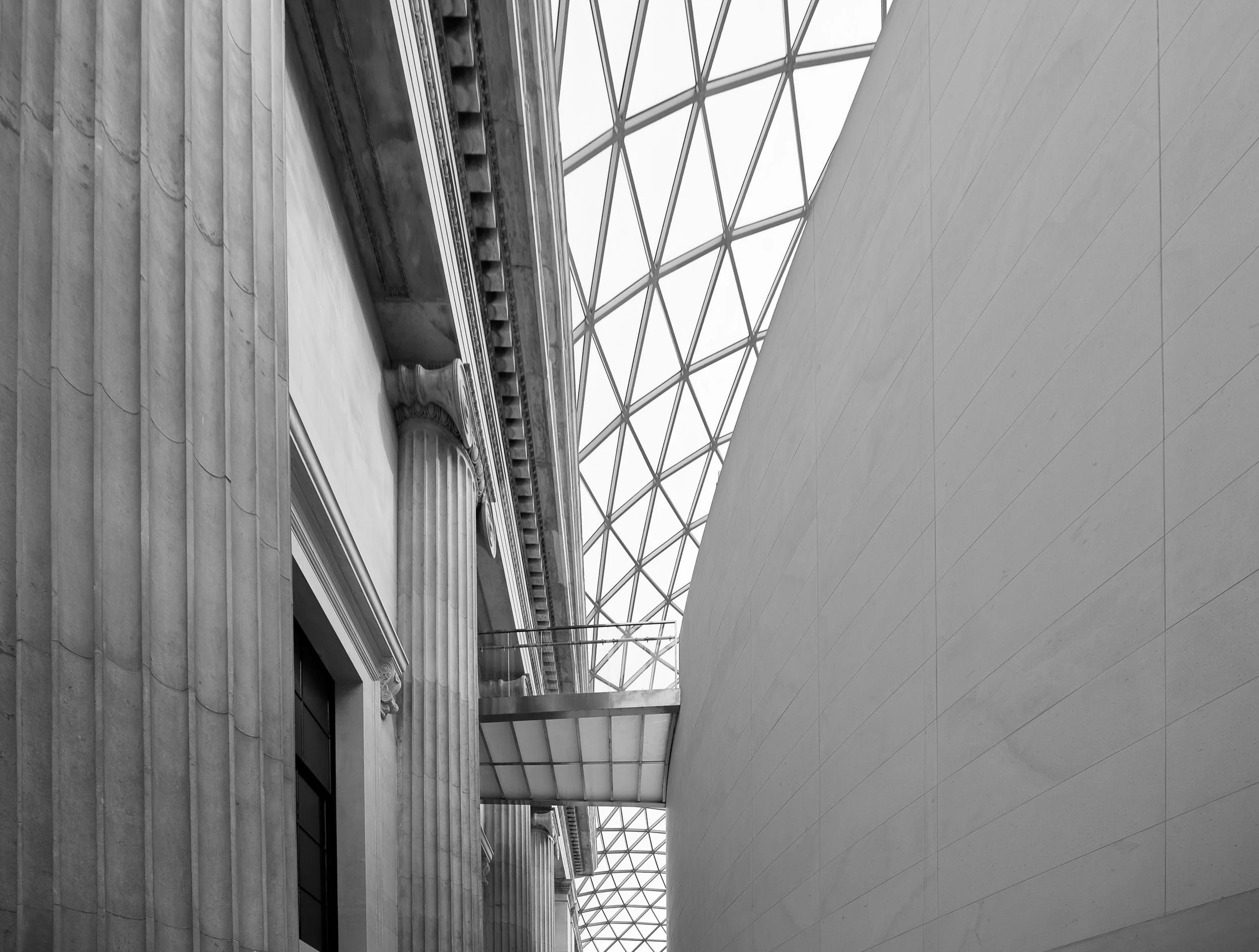 Walkway in the British Museum
