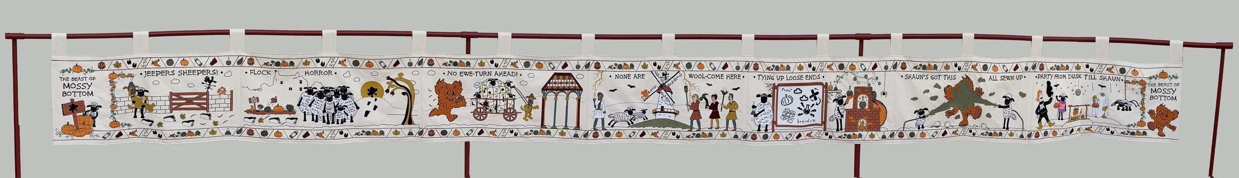 The Baa Ewe Tapestry at the Natural History Museum