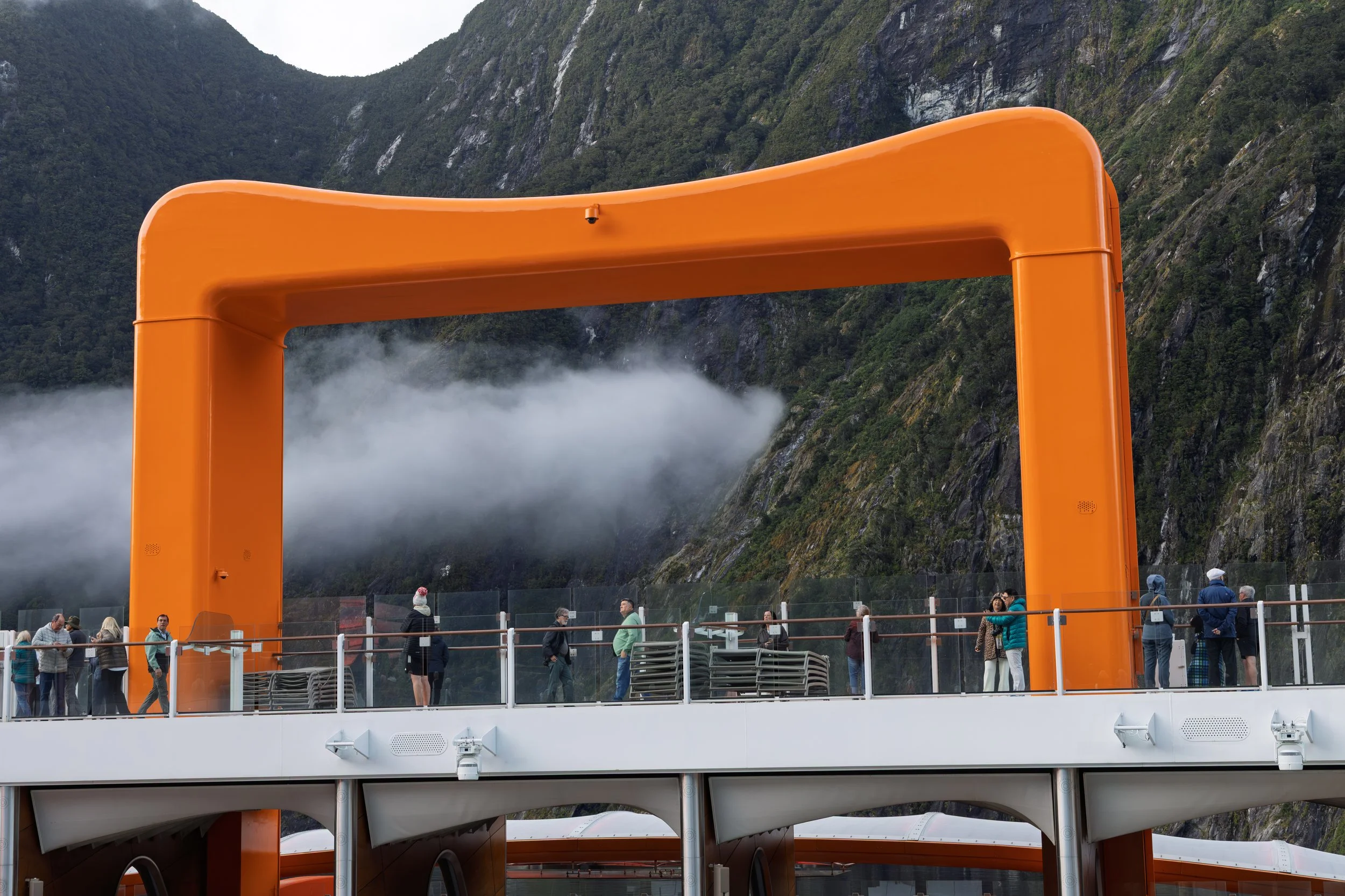 Magic Carpet Bridge in Milford Sound
