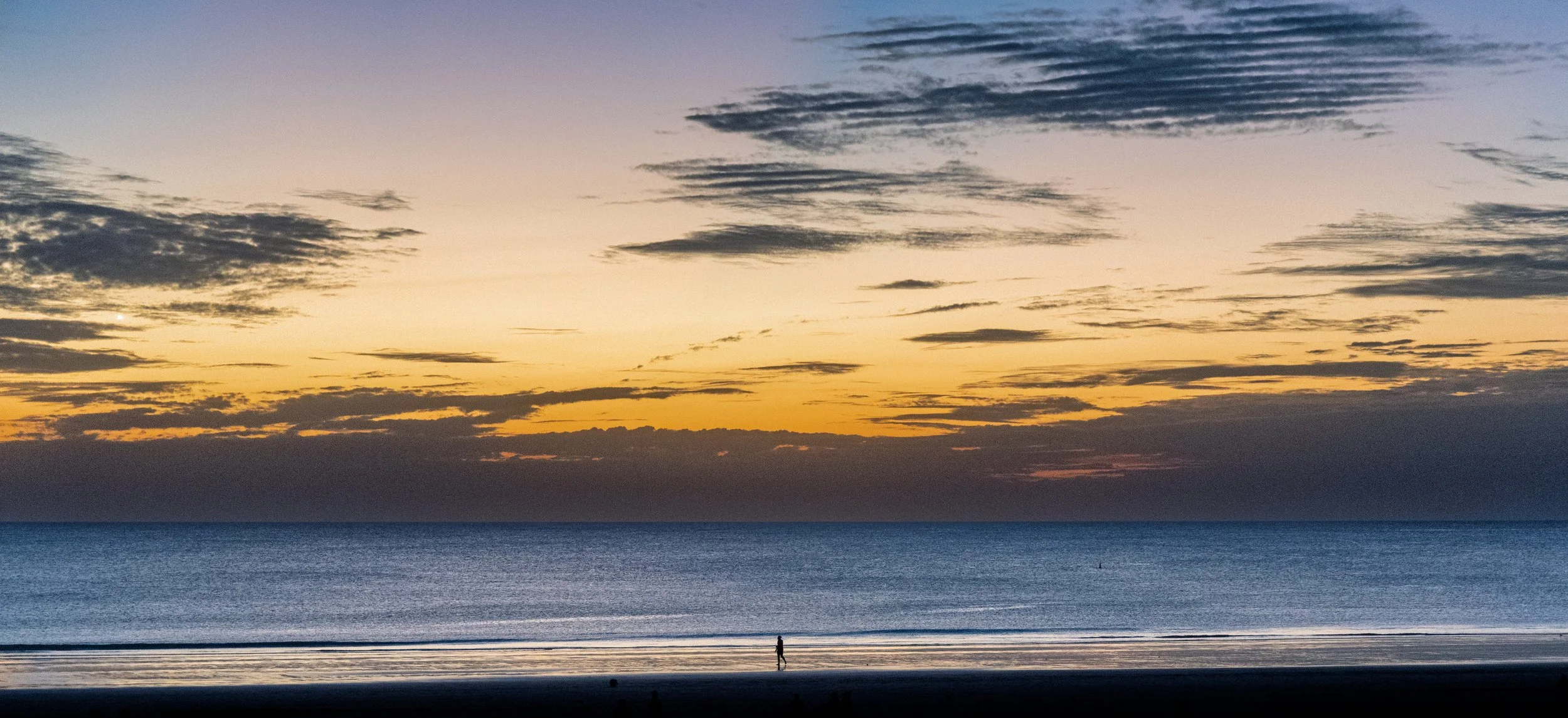 Alone on Cable Beach - Broome, The Kimberley, NW Australia 
