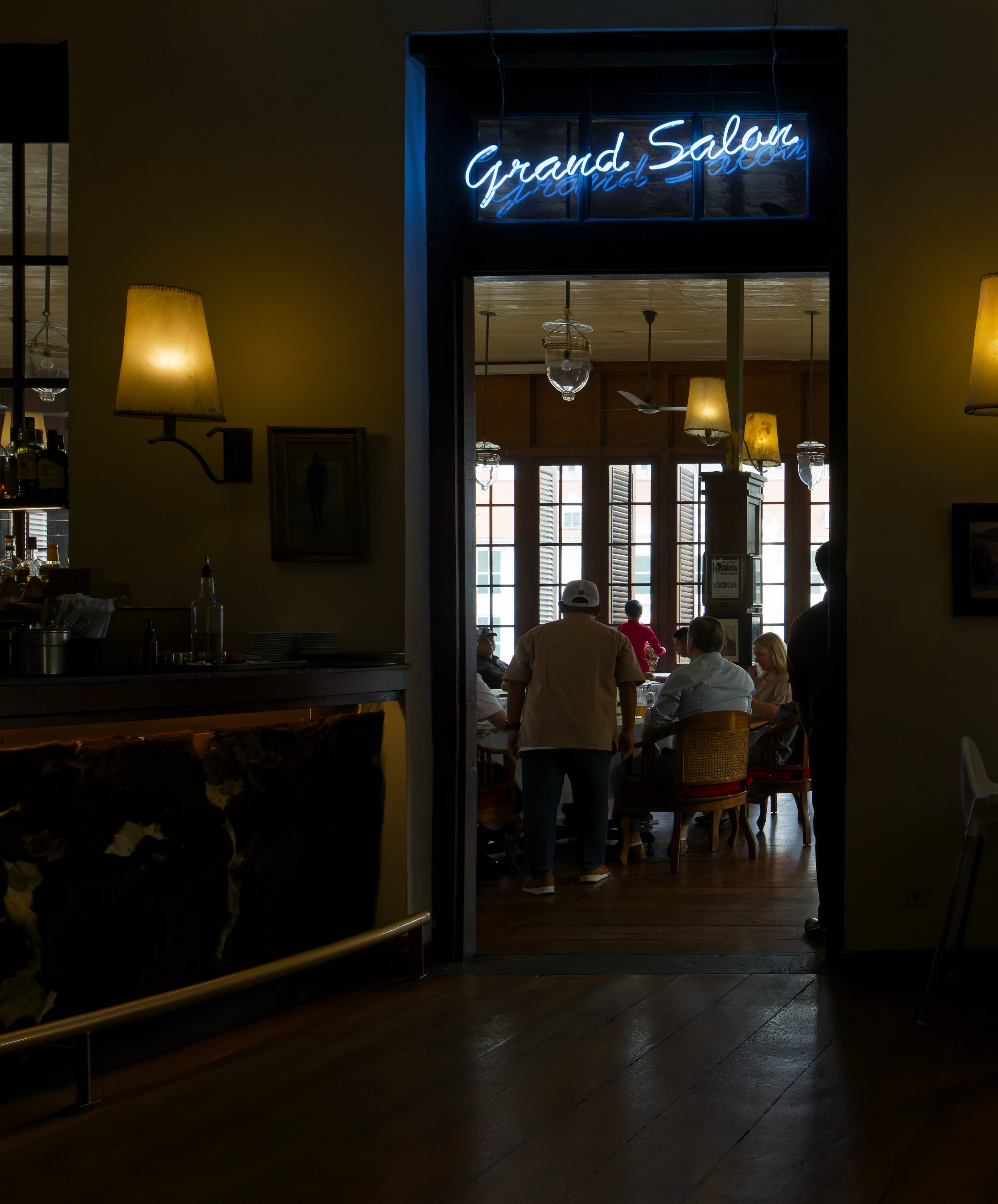 In Cafe Batavia - Jakarta, Indonesia