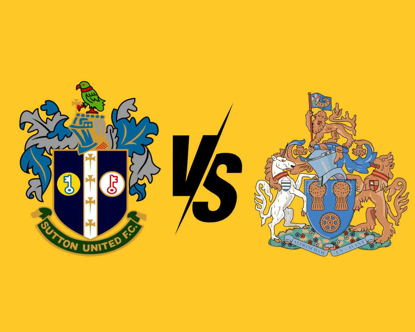 AMBER RISING • Sutton united vs Altrincham fc