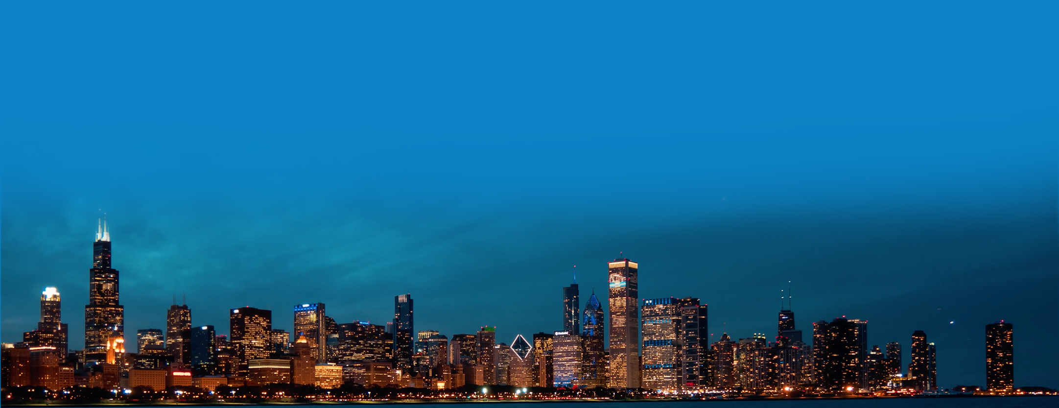 Chicago downtown skyline showing where small businesses thrive.