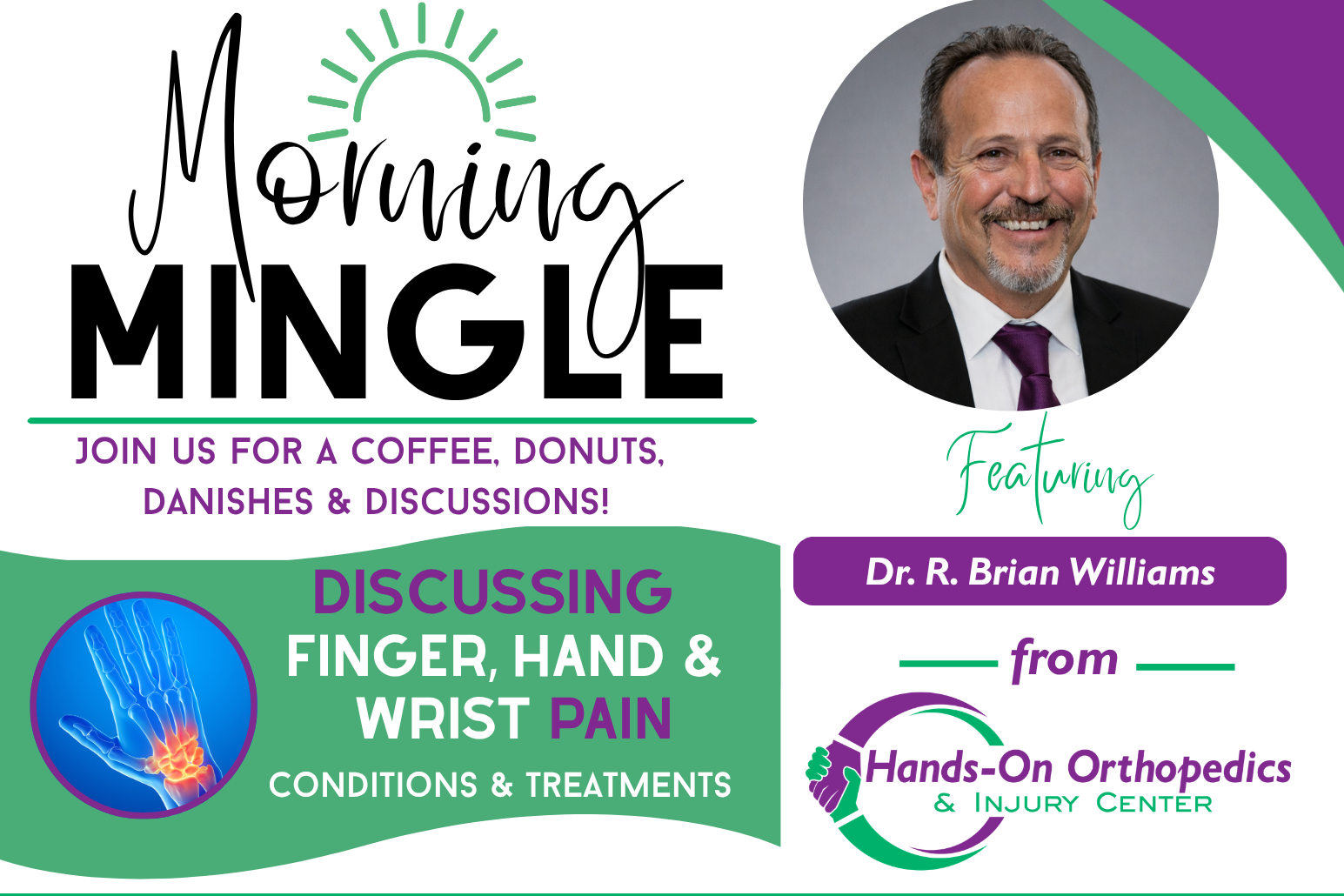 Morning Mingle with Dr. R. Brian Williams