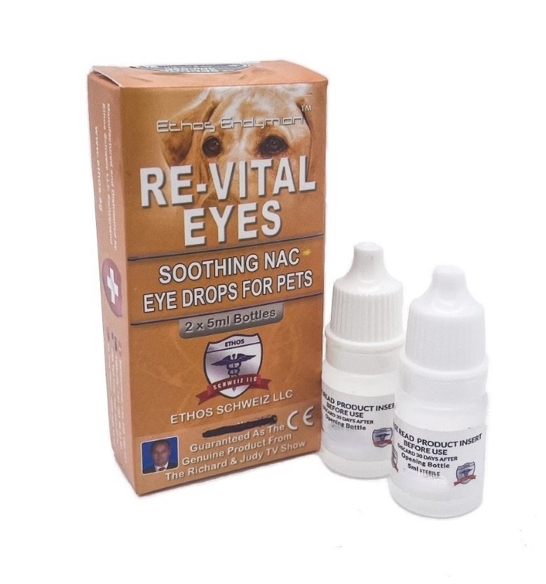 NAC eye drops fro pets