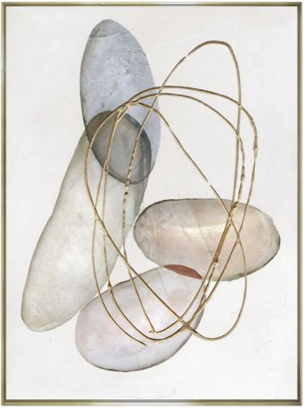 large abstract art will instantly transform your space with designer flair