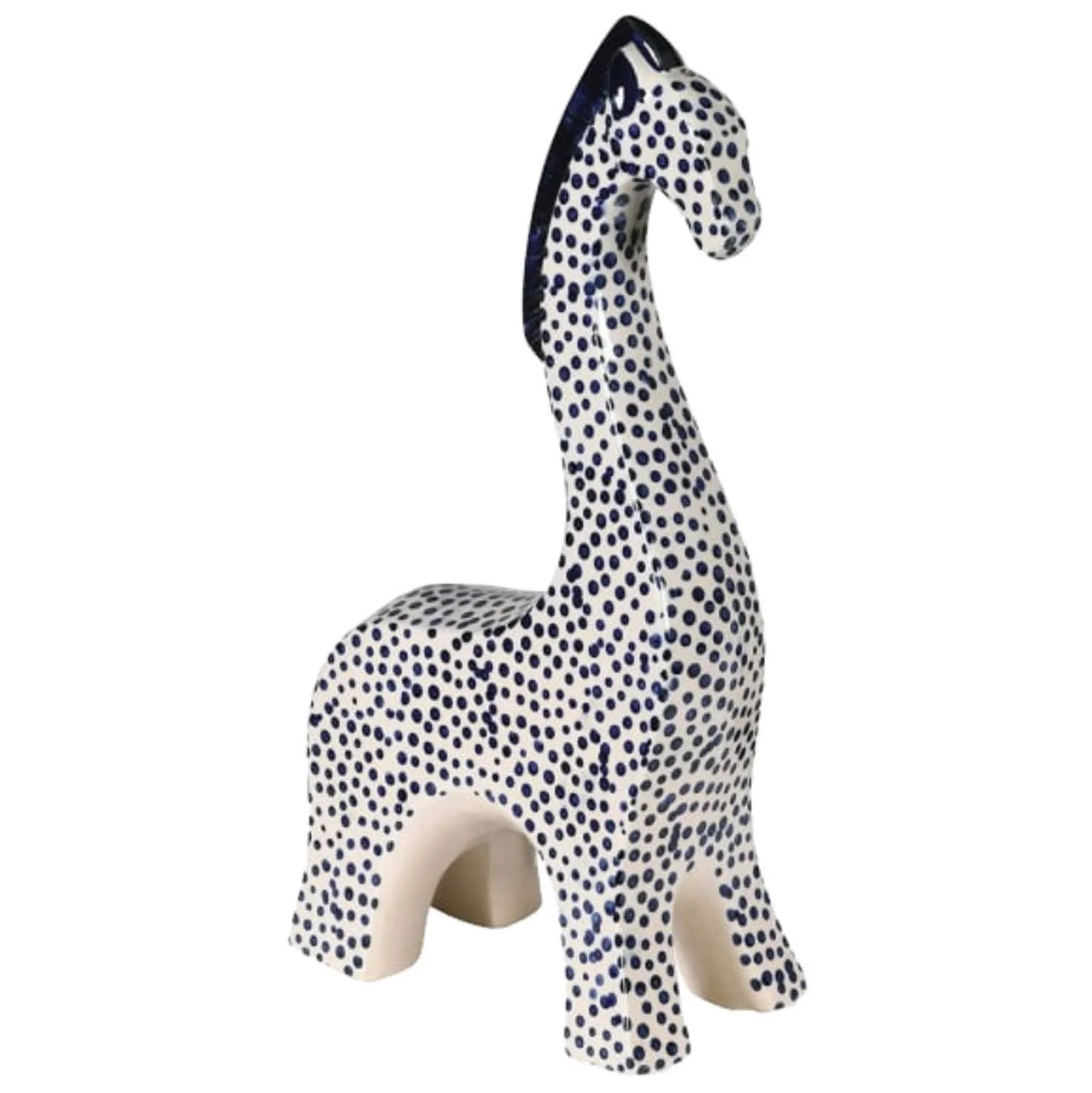 fun ceramic spotty giraffe ornament