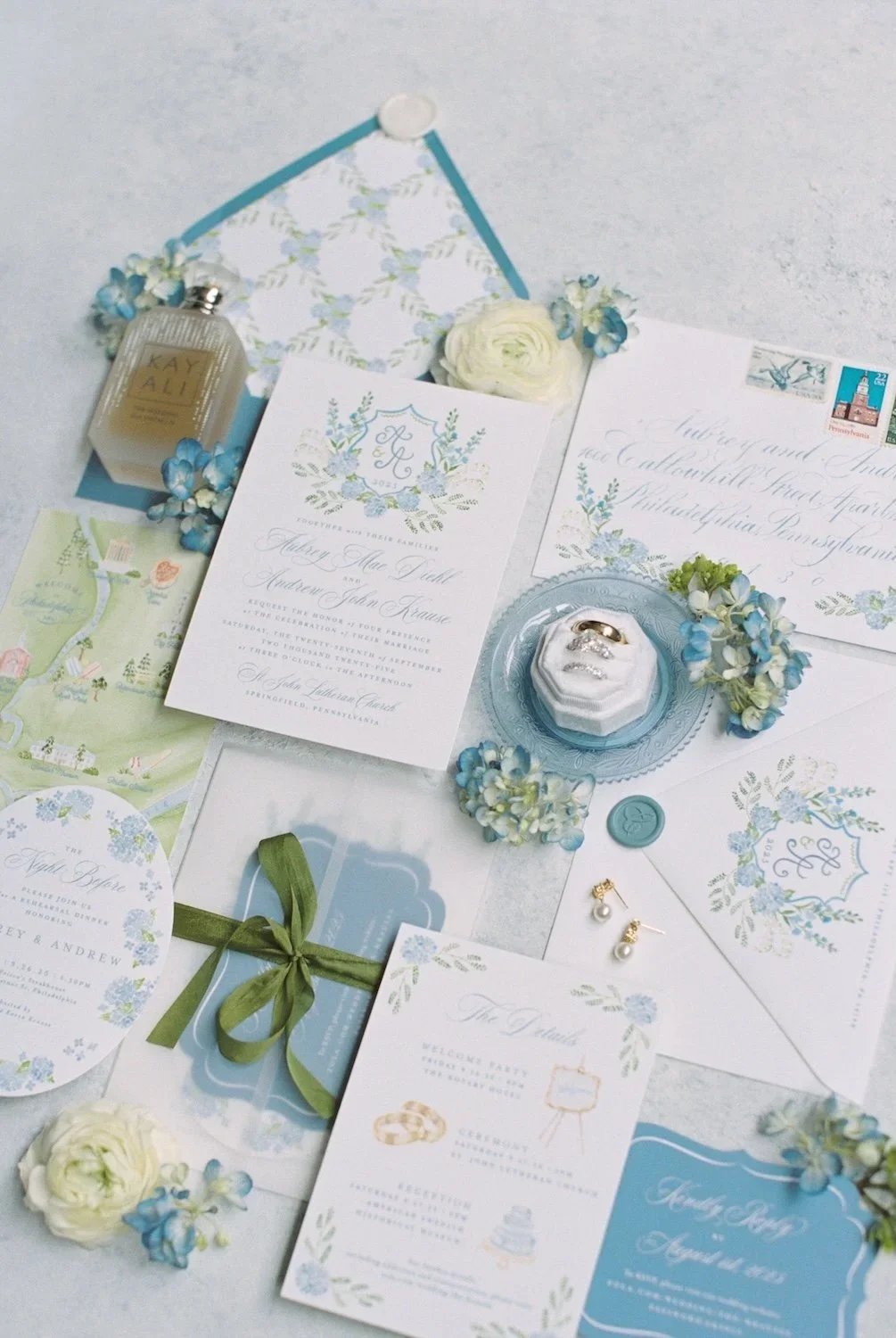 Custom luxury stationery design