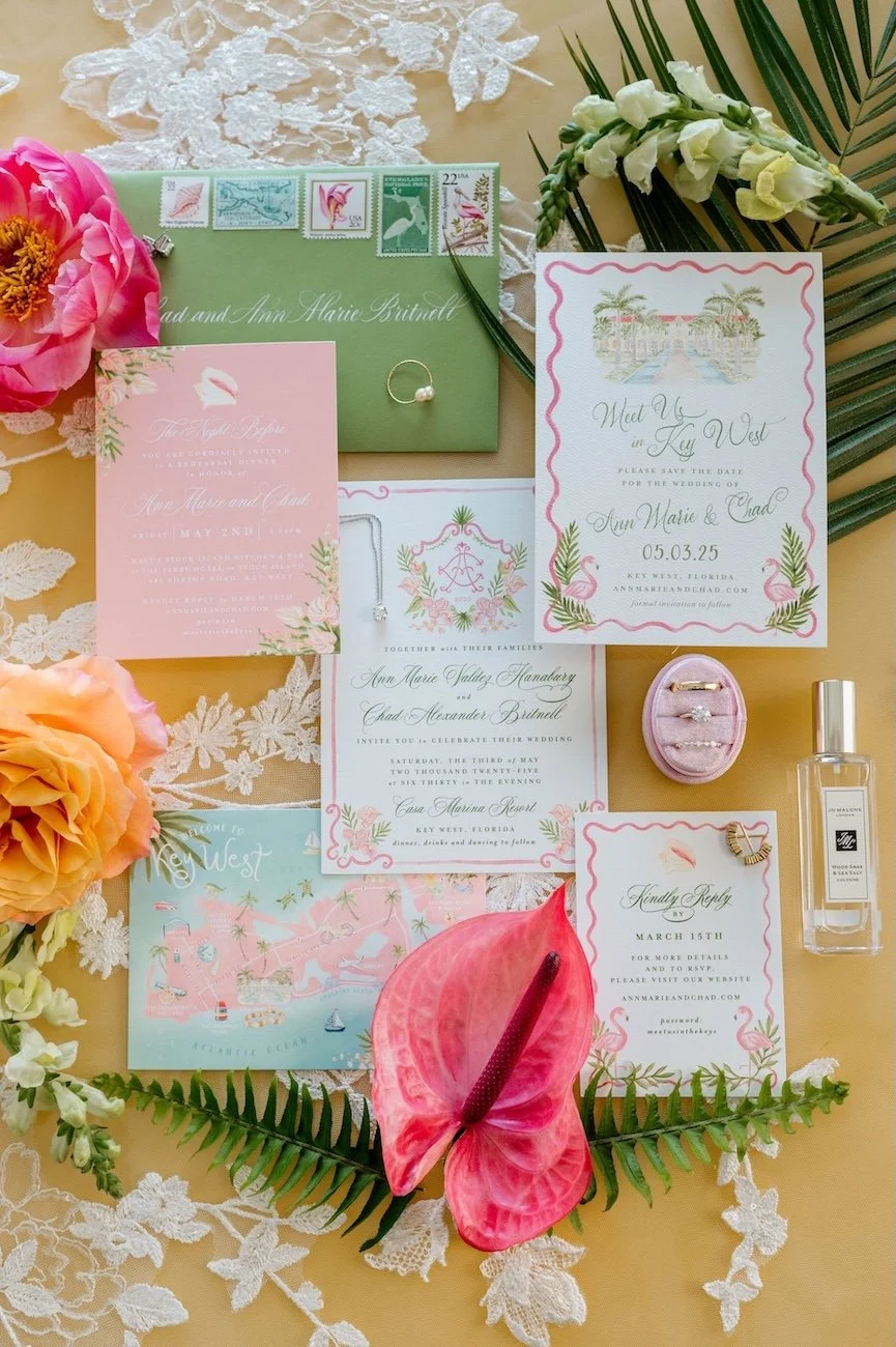Custom wedding invitations in Austin, TX