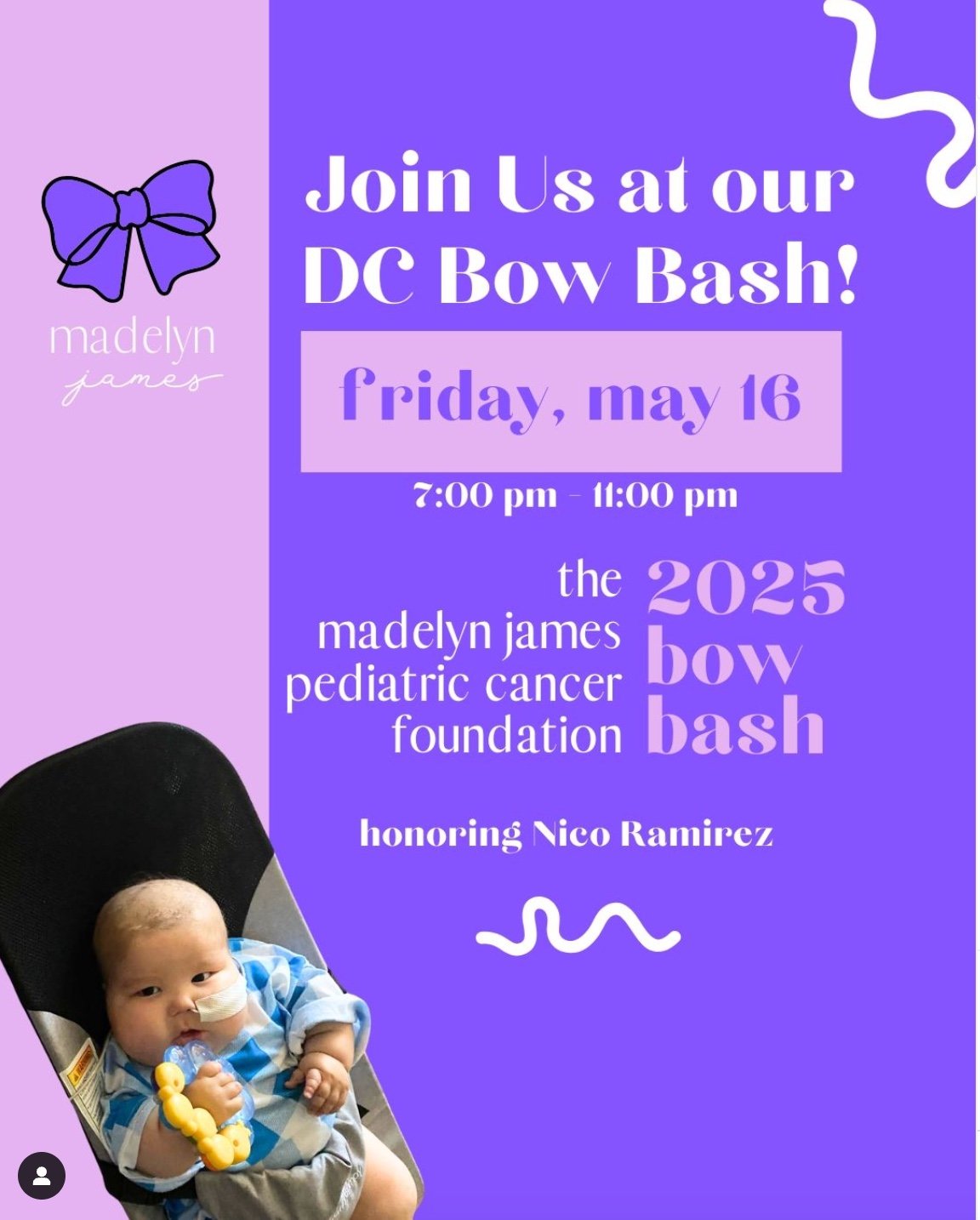 Madelyn James Bow Bash