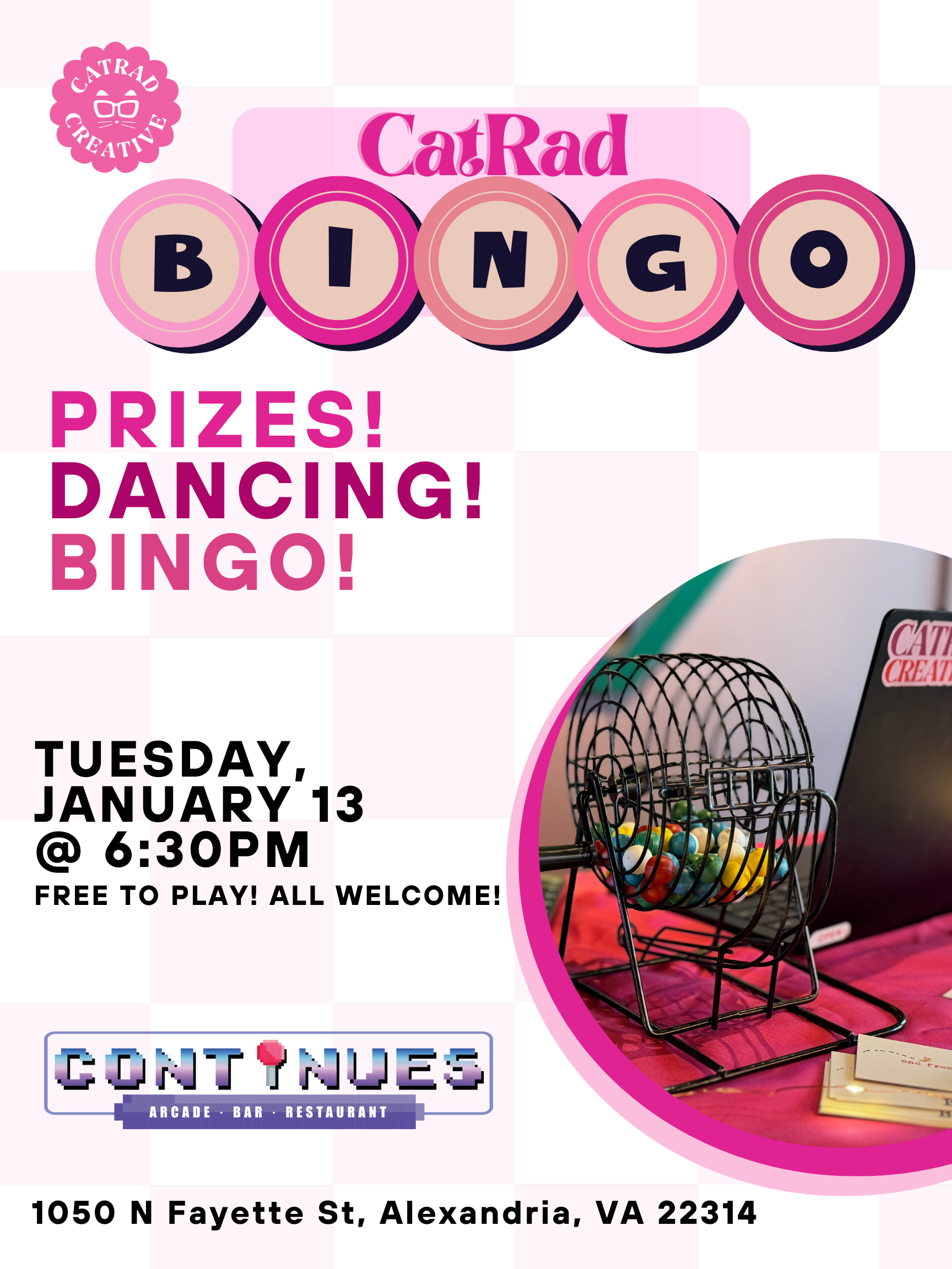 CatRad Bingo @ Continues Arcade