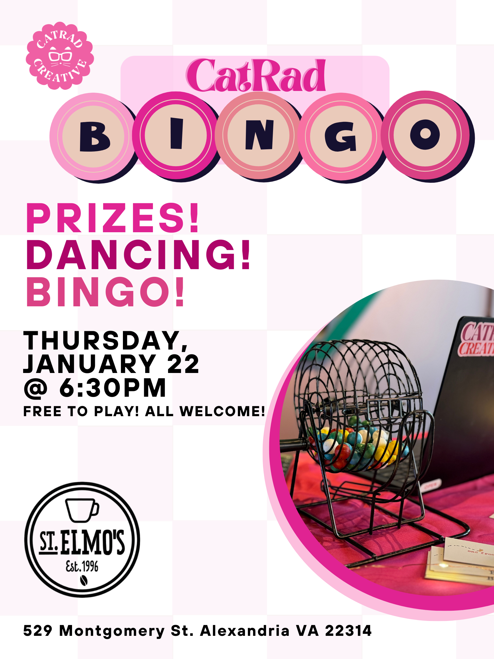 CatRad Bingo @ St. Elmo's OTN