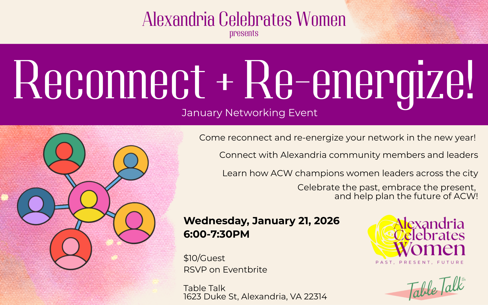 Reconnect & Re-energize: January ACW Networking