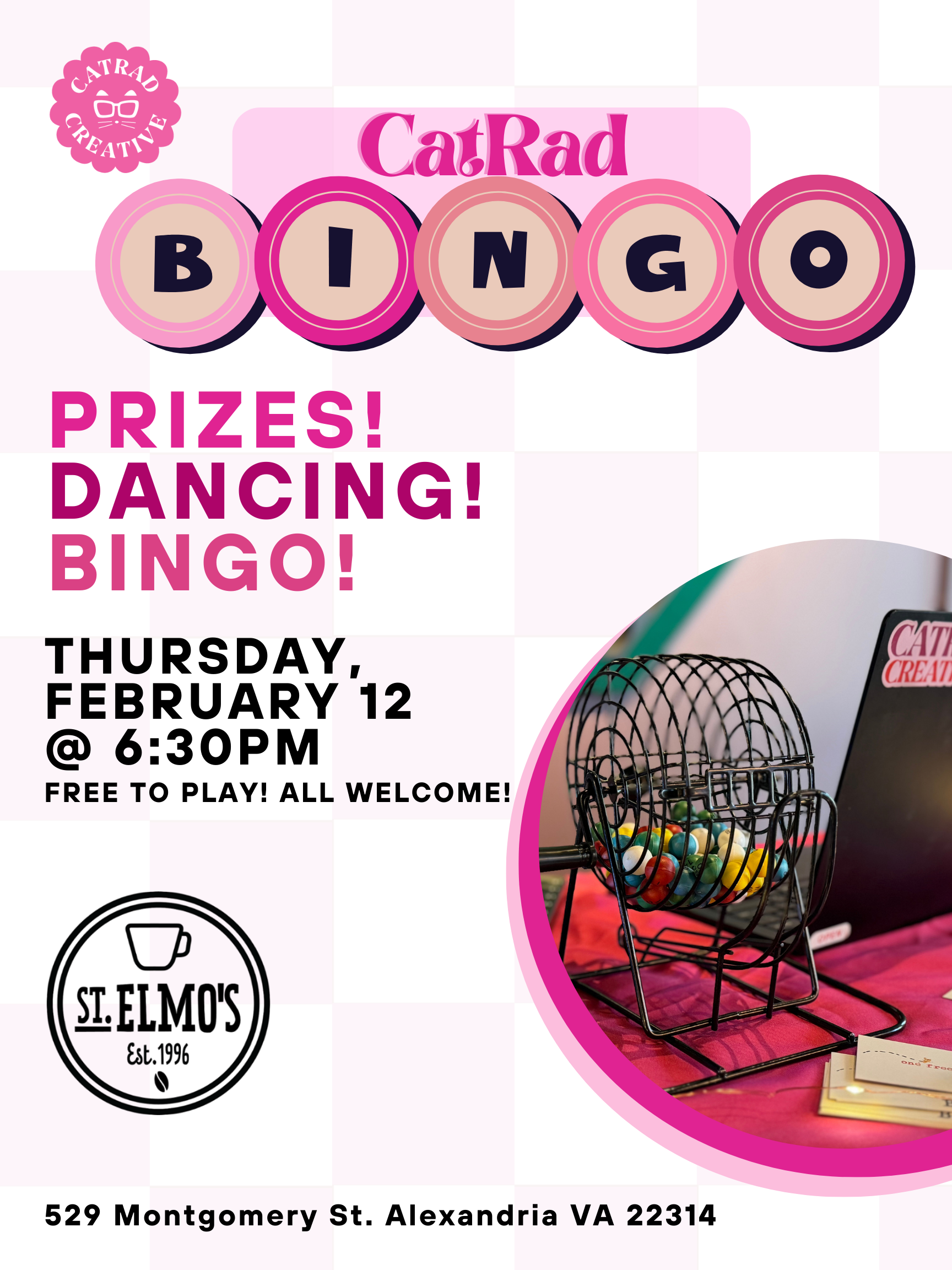 CatRad Bingo @ St. Elmos OTN