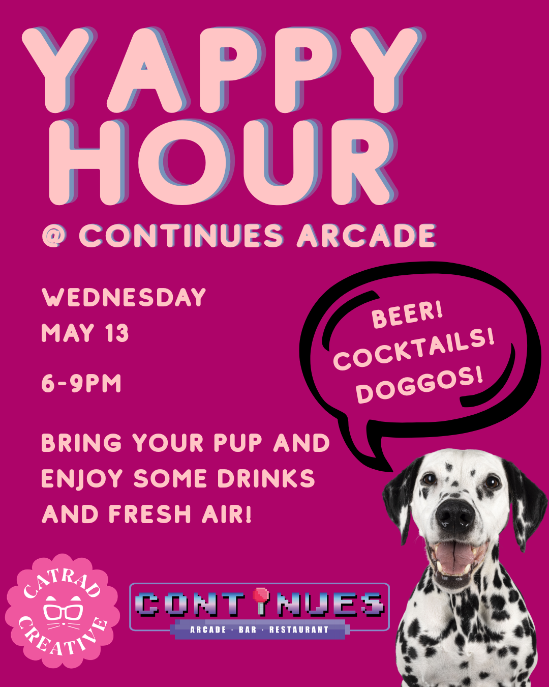 Yappy Hour on the Patio