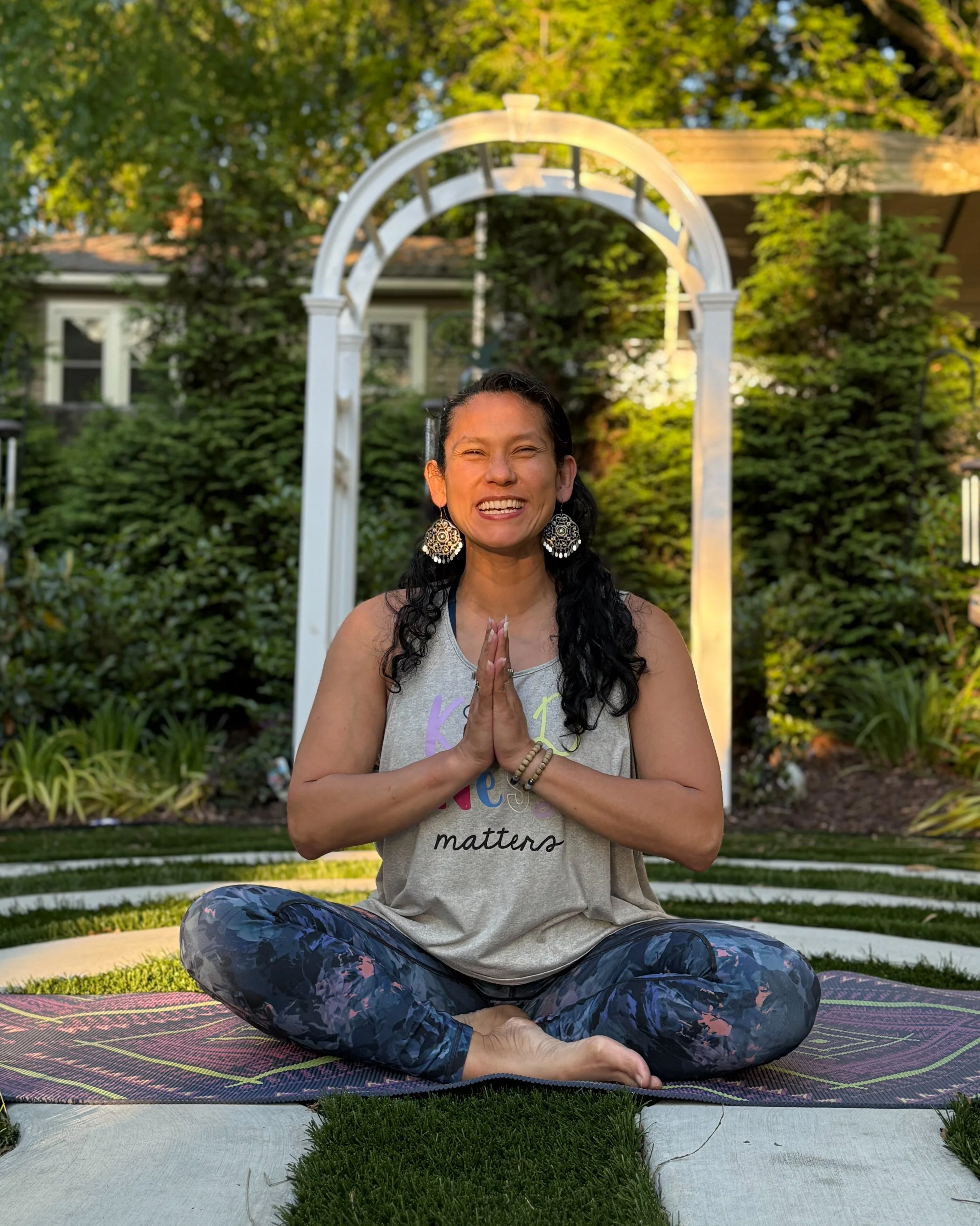 Trinida Rapadas yoga teacher at Rise Yoga in Albemarle North Carolina