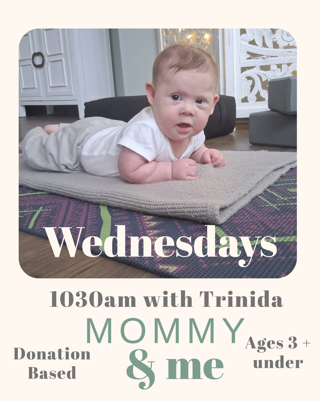 Mommy and Me at Rise Yoga Albemarle