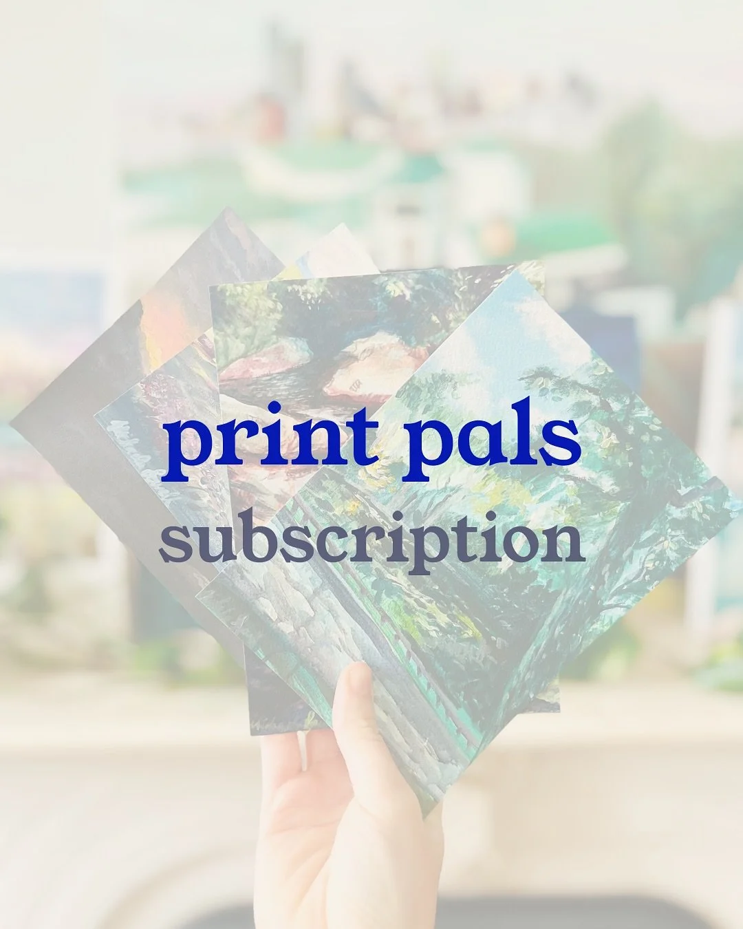 One of my all-time favorite things is getting letters in the mail, and for a while, I&rsquo;ve seen different artists sending prints to their friends so I thought, &ldquo;Why don&rsquo;t I combine those with all the art prints I&rsquo;ve been doing?&