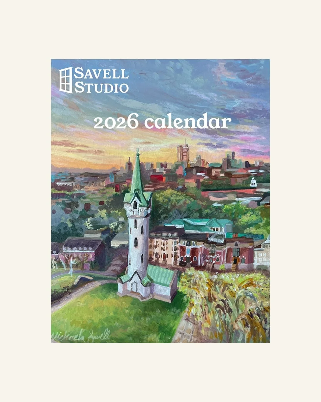 And with the addition of the 2026 calendar, the Savell Studio Christmas shop is complete! You can now purchase the calendar, coaster sets, a Print Pals subscription, stickers, and your favorite art print from my website. It&rsquo;s been such a joy le