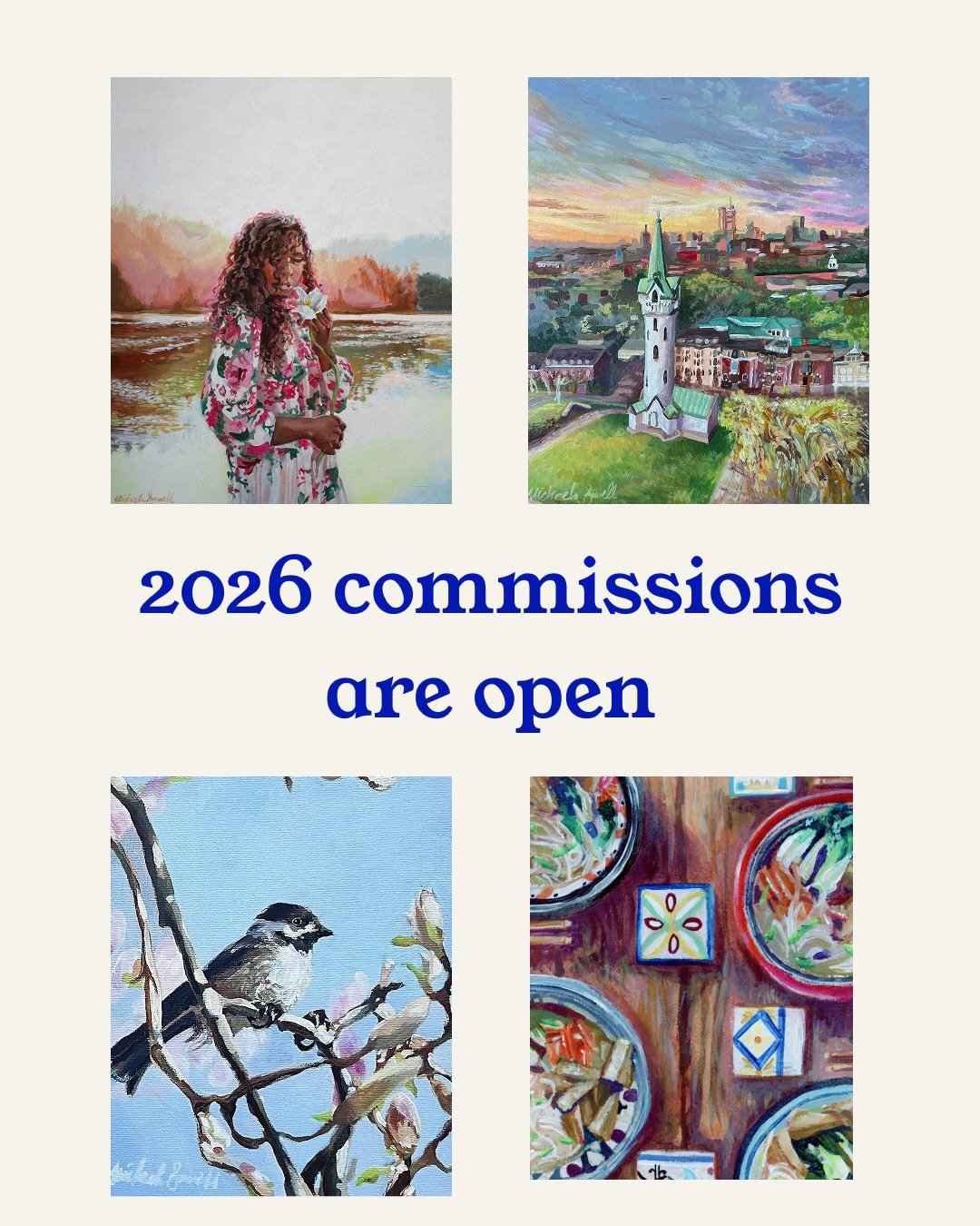 I&rsquo;m jazzed to share that 2026 custom art commissions are OPEN. It&rsquo;s been a long time since I&rsquo;ve given the official announcement that they are open outside of the holiday season - much longer story there - but I have consistently tak