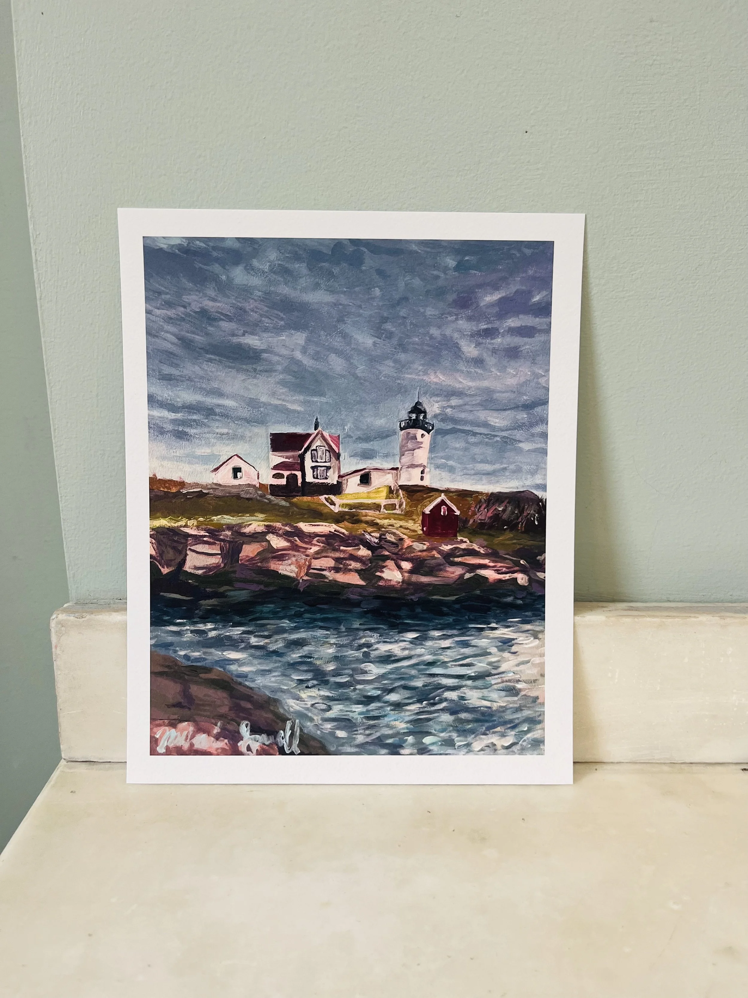 "York Lighthouse" nature fine art print