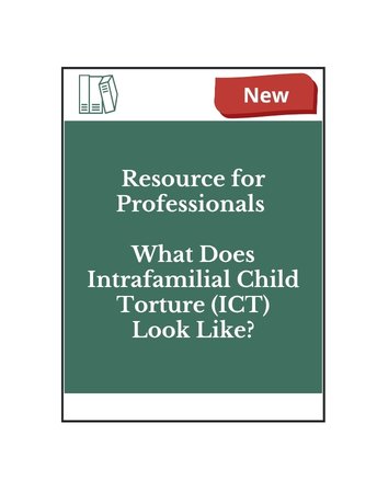 Cover page for ICT Resource for Professionals