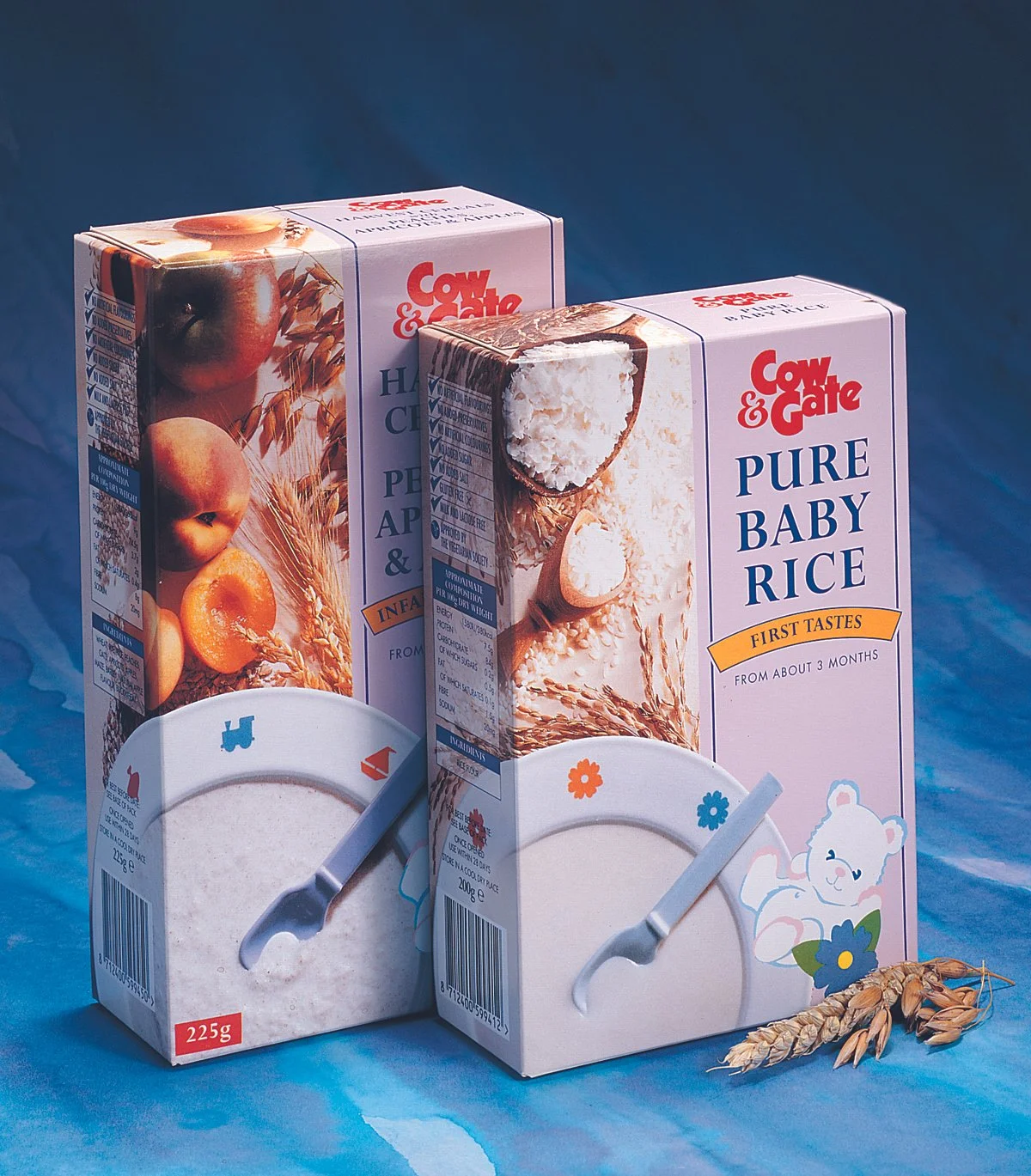 Baby Rice packaging for Cow & Gate