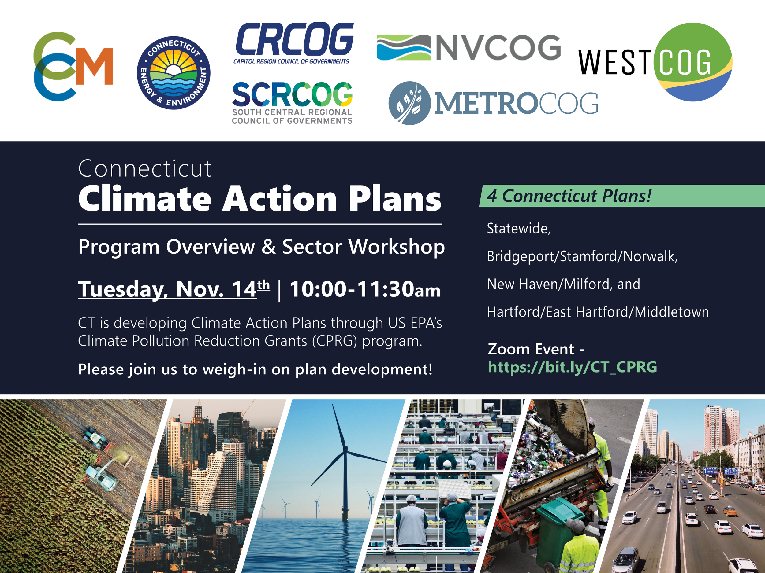Connecticut Climate Action Plans Program Overview & Sector Workshop