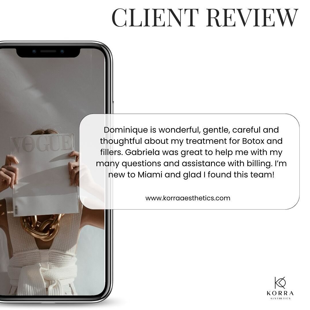 Thrilled to share this glowing review from one of our amazing patients! 💫 Their words speak volumes about the transformative experience we provide. Thank you for trusting us with your journey to rejuvenation. 
.
.
.
.
#PatientLove #TransformativeCar