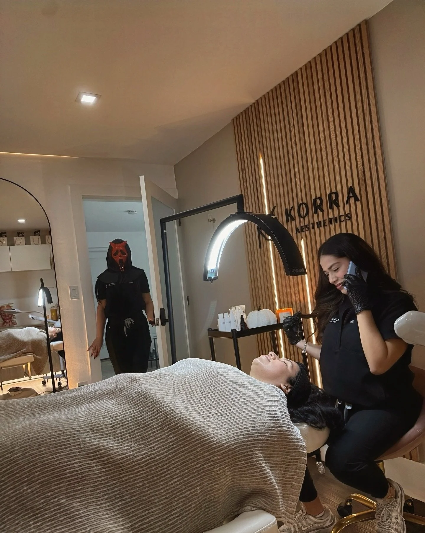 Ghost Face is calling, and he says nothing&rsquo;s more terrifying than waiting till the last minute to prep your skin before the holidays.

This season, don&rsquo;t let panic set in &mdash; come unwind, rejuvenate, and slay your facial game with our